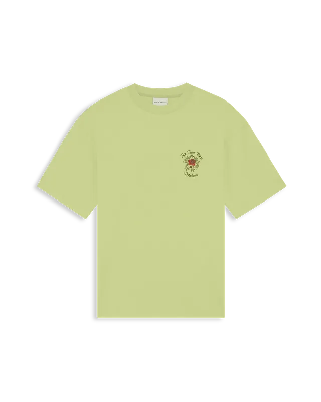 Drôle De Monsieur T-Shirt Slogan Rose Tshirt Helloliv Baumwolle