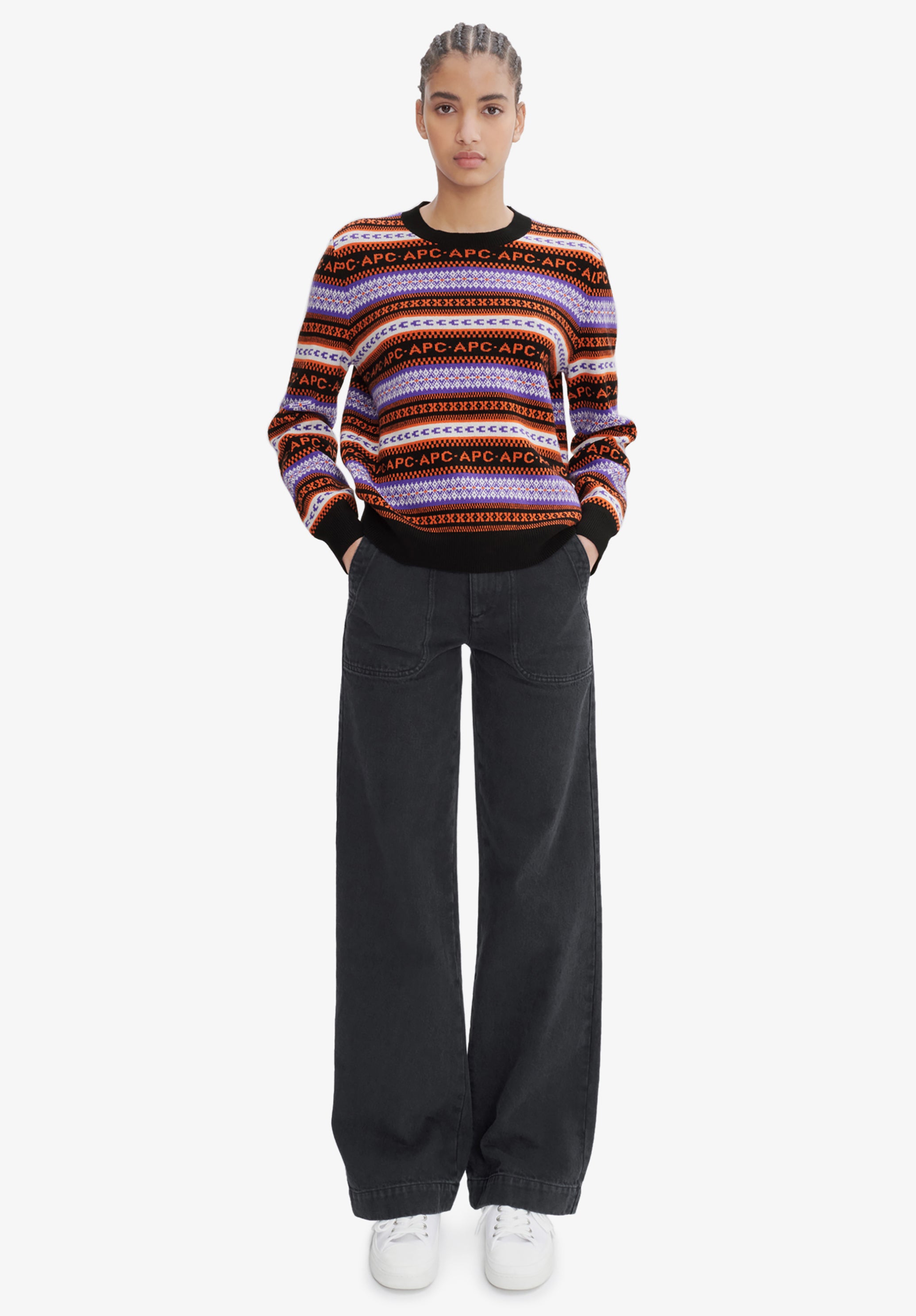 A.P.C. Seaside Jeans Denim schwarz