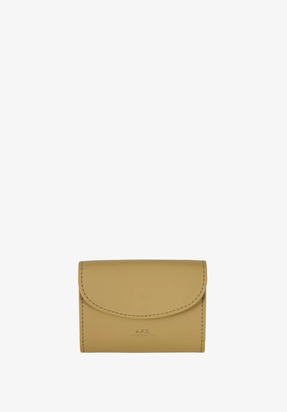 A.P.C. Genève Visitenkartenetui Leder TU mit Druckknopf