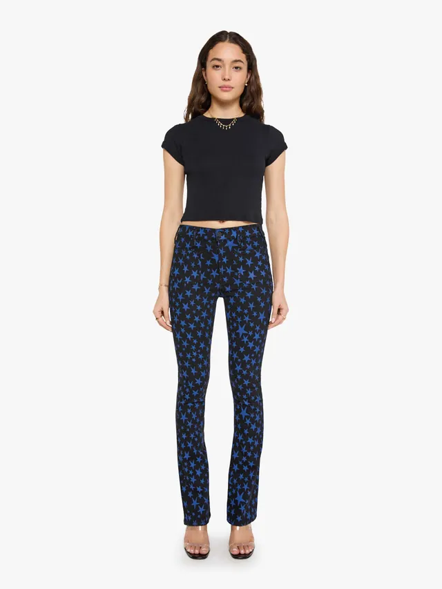 Mother Denim The Patch Pocket Insider Sneak Jeans Rock Star