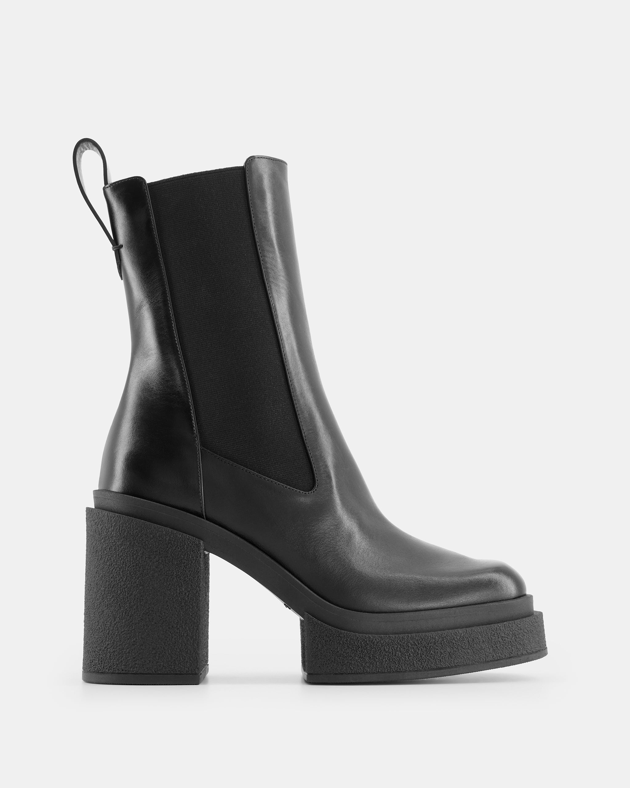 Nodaleto Bulla Seth Black Soul Stiefeletten Leder 8,5cm