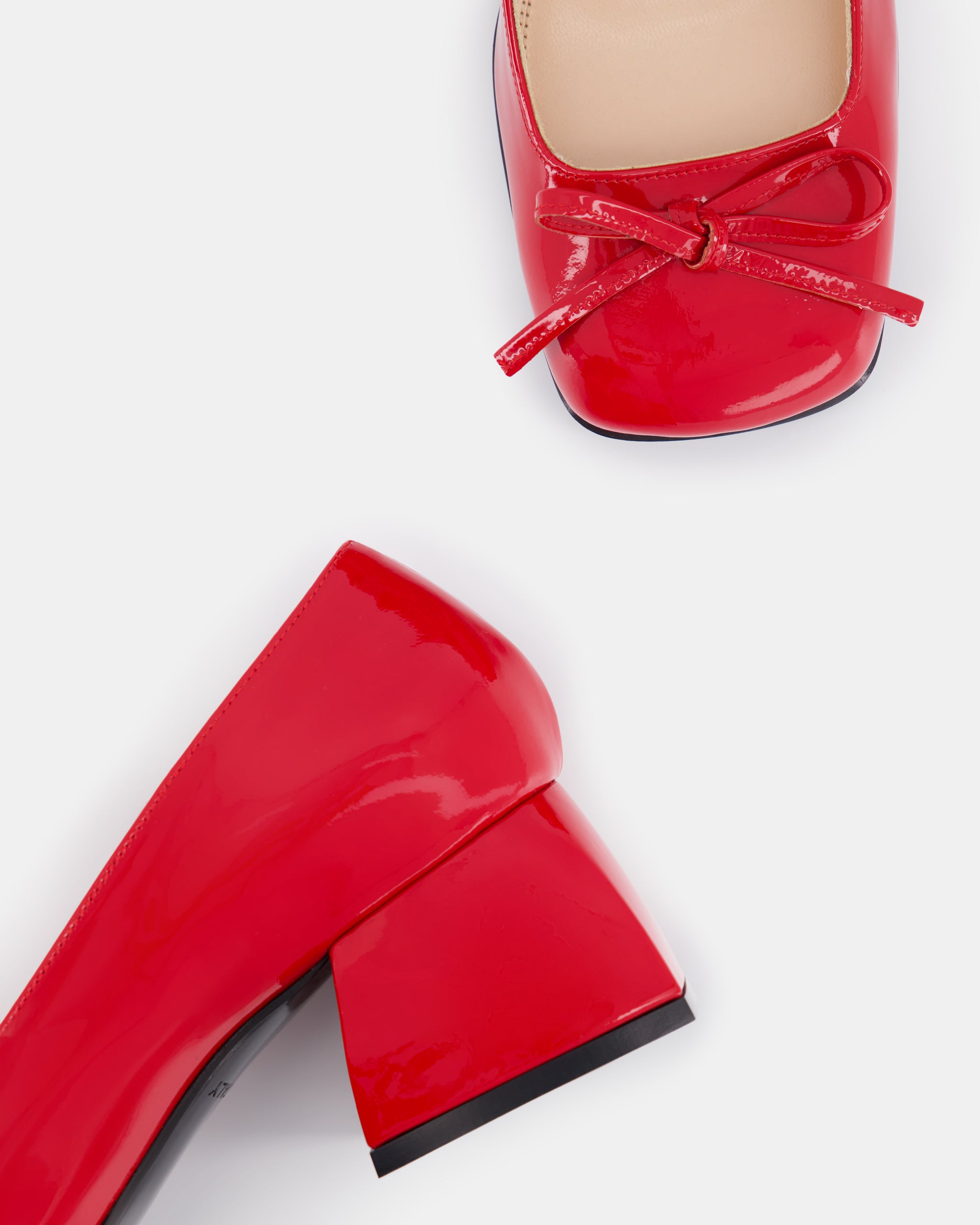 Nodaleto Bulla Node 50 Pumps Rot Lack 5 cm