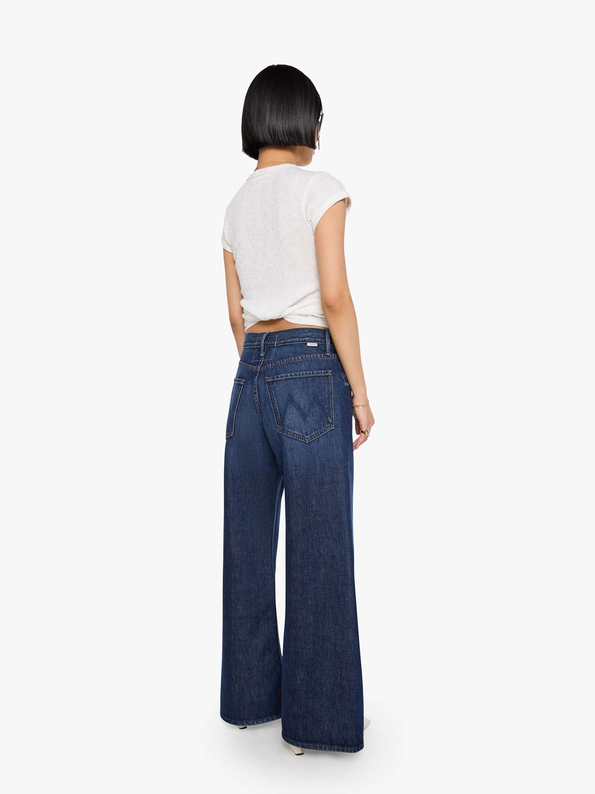 Mother Petites Lil Lemon Twist Jeans Fresh Squeezed