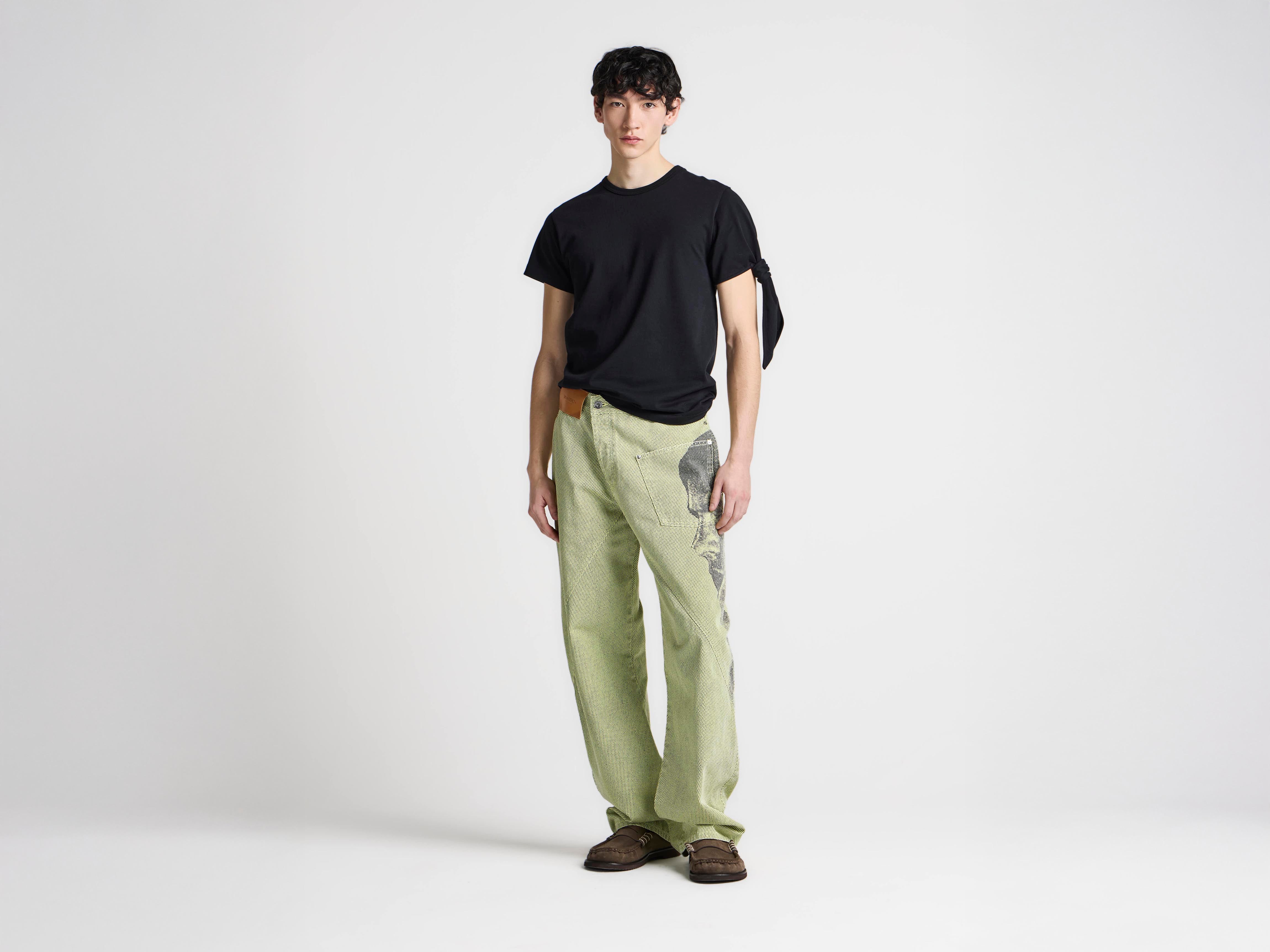 J.W.Anderson Twisted Workwear Jeans Gelb