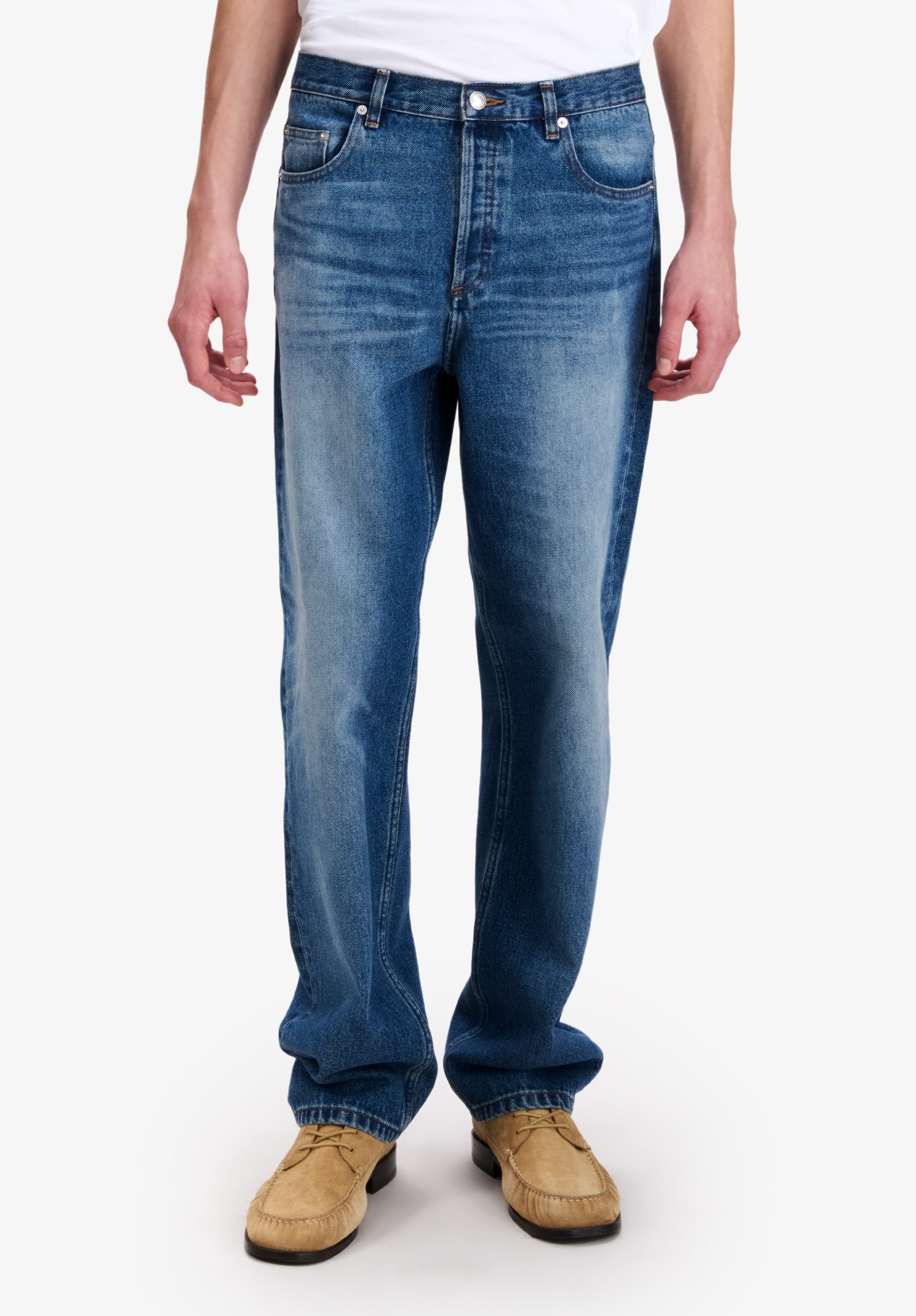 A.P.C. Fairfax Jeans Denim weit Gr. 30