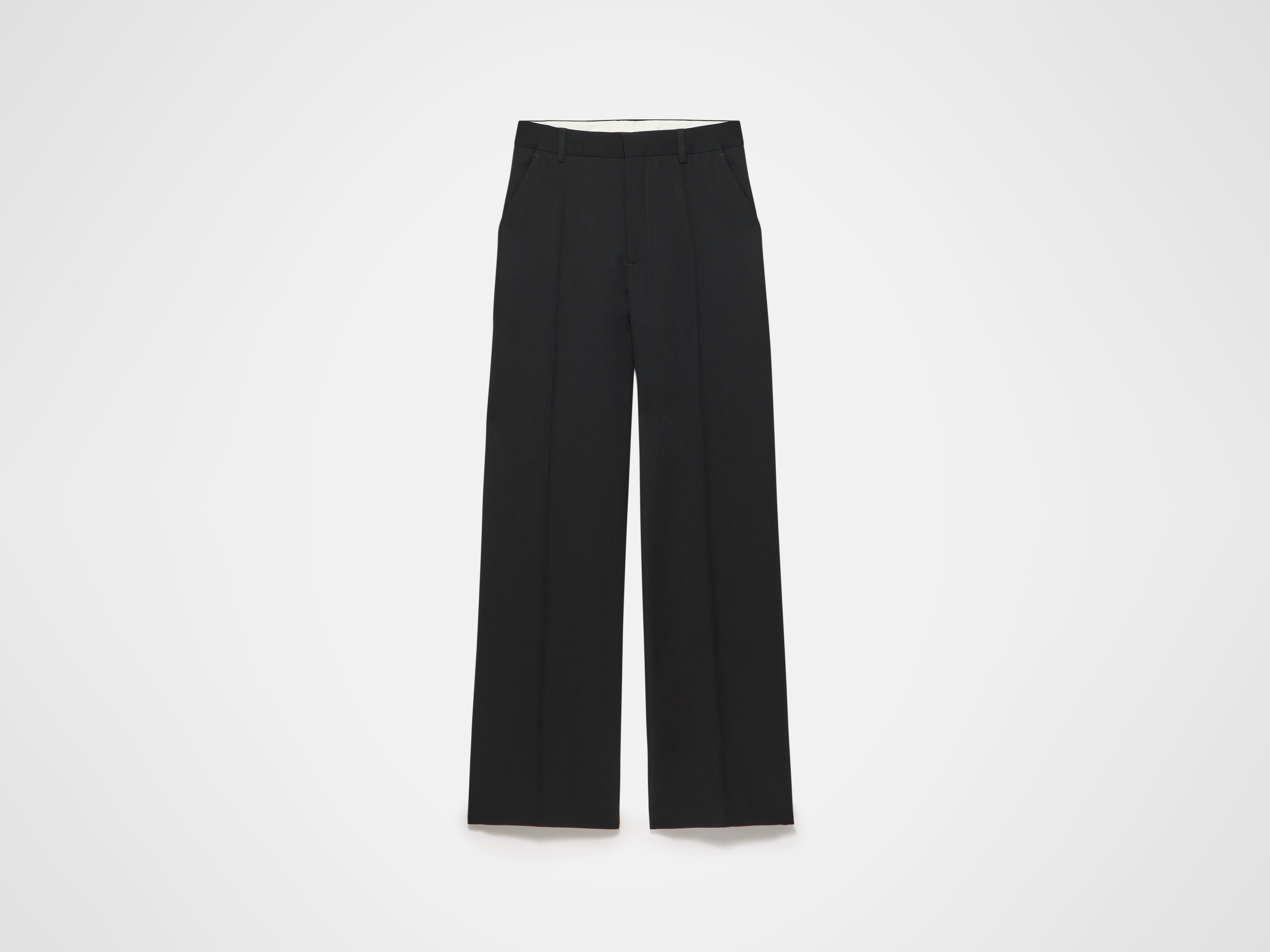 J.W.Anderson Trousers Anzughose Damen Schwarz Hornknöpfe