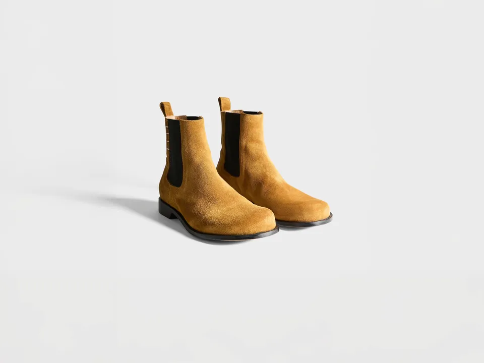 J.W.Anderson Chelsea Loafer Boots Stiefel Caramel Gr.38 Leder