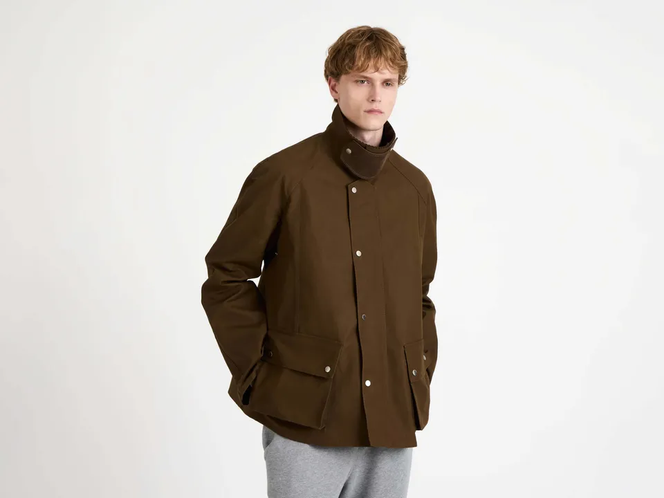 J.W.Anderson Raglan Outdoor Jacket Oliv Herrenjacke