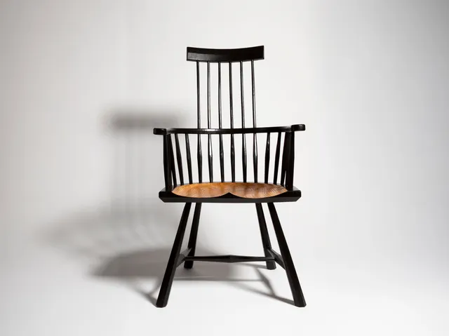 J.W.Anderson Luna Armchair Sessel Schwarz Holz