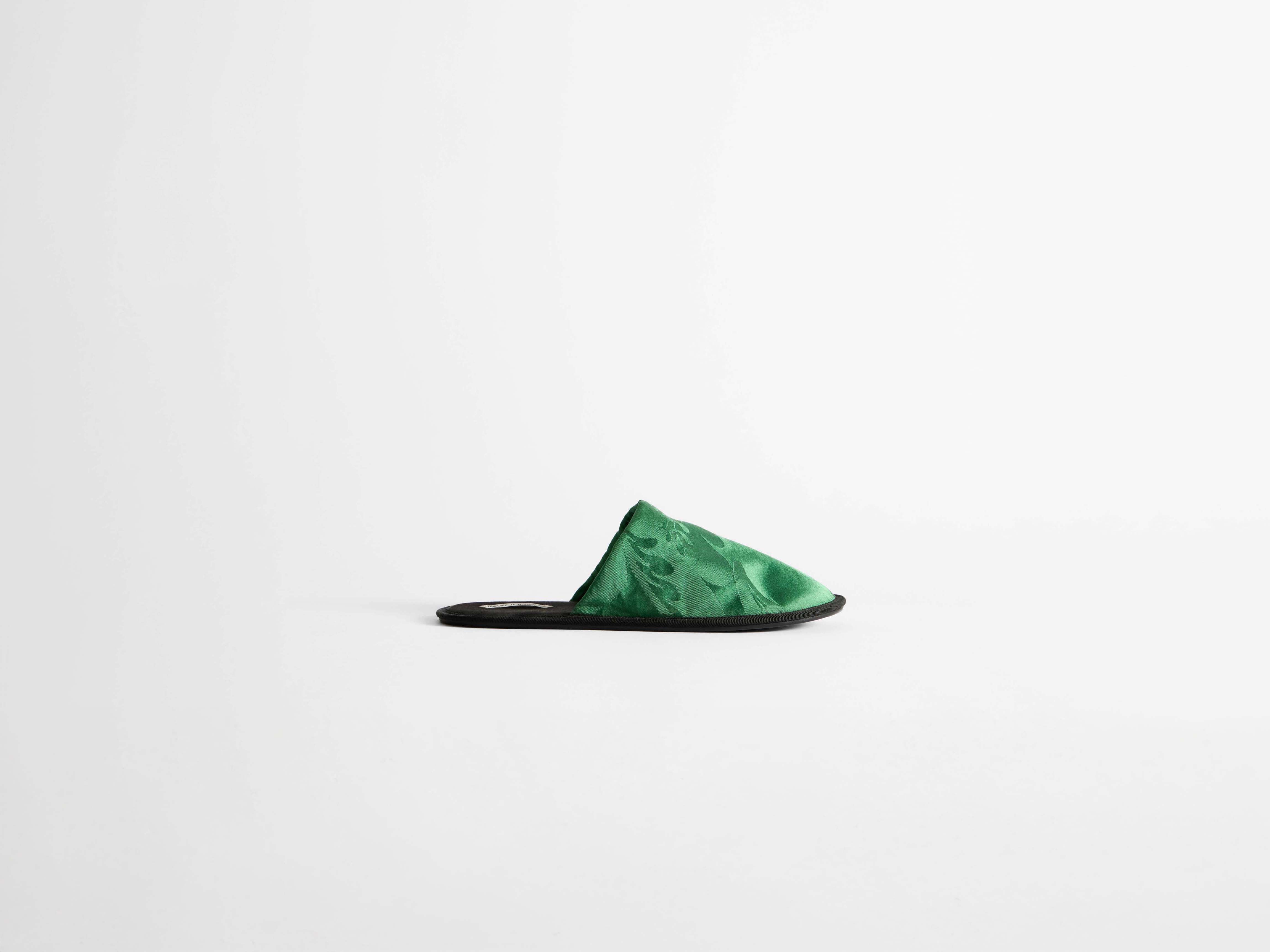 J.W.Anderson Close Toe Slides Pantoletten Emerald Damen