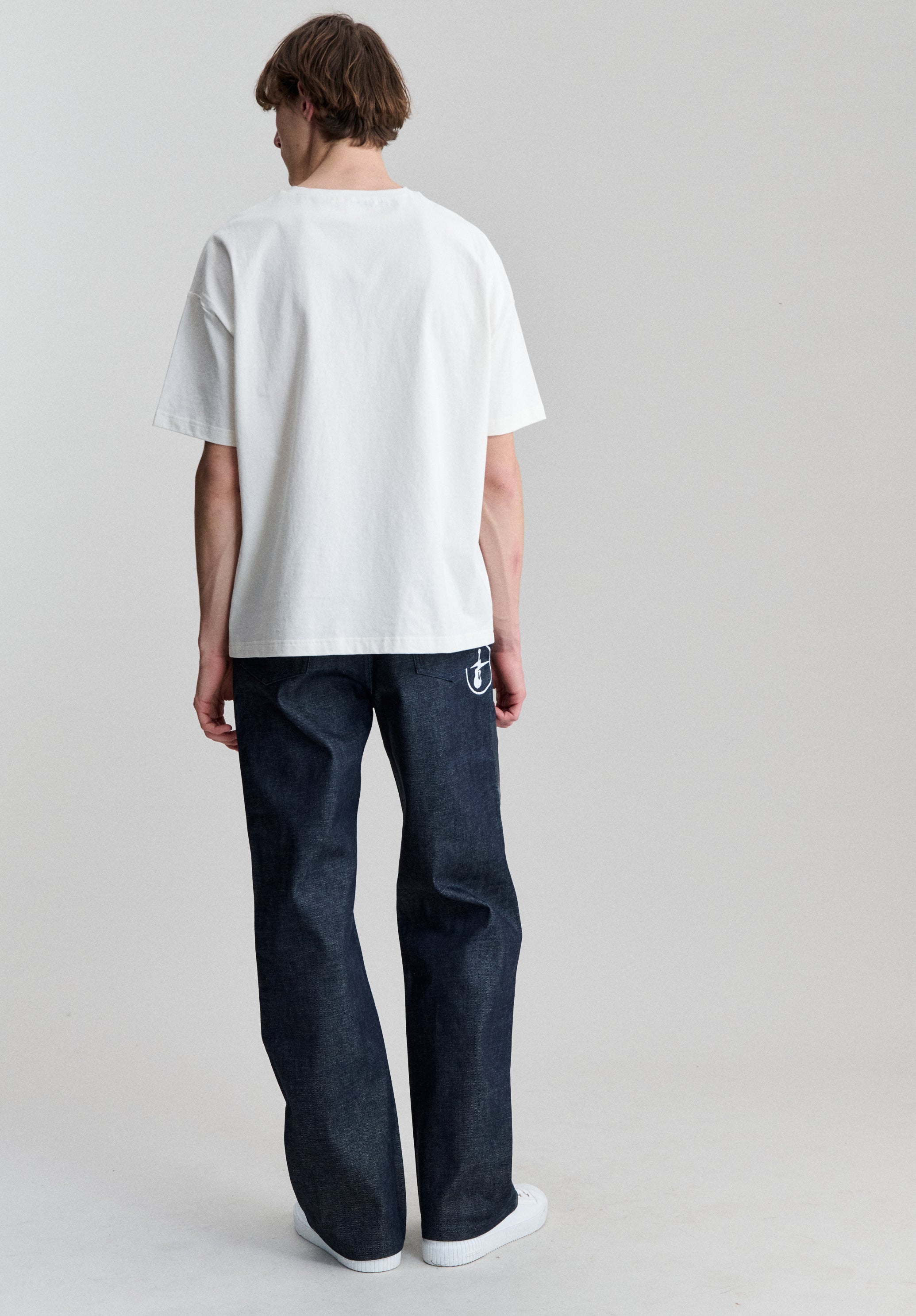 A.P.C. FRGMT. Sally Jeans Raw Denim weit blau
