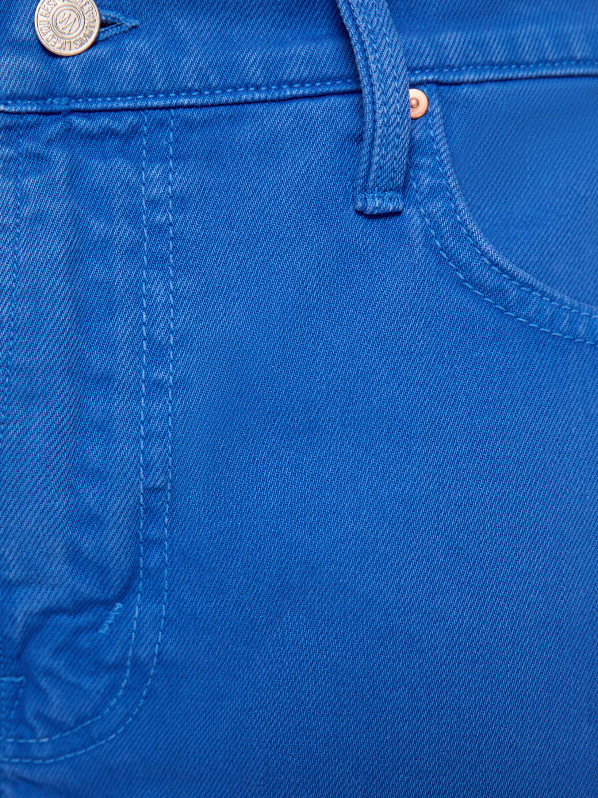 Mother The Big Shot Short Jeansshorts Blau Daphne