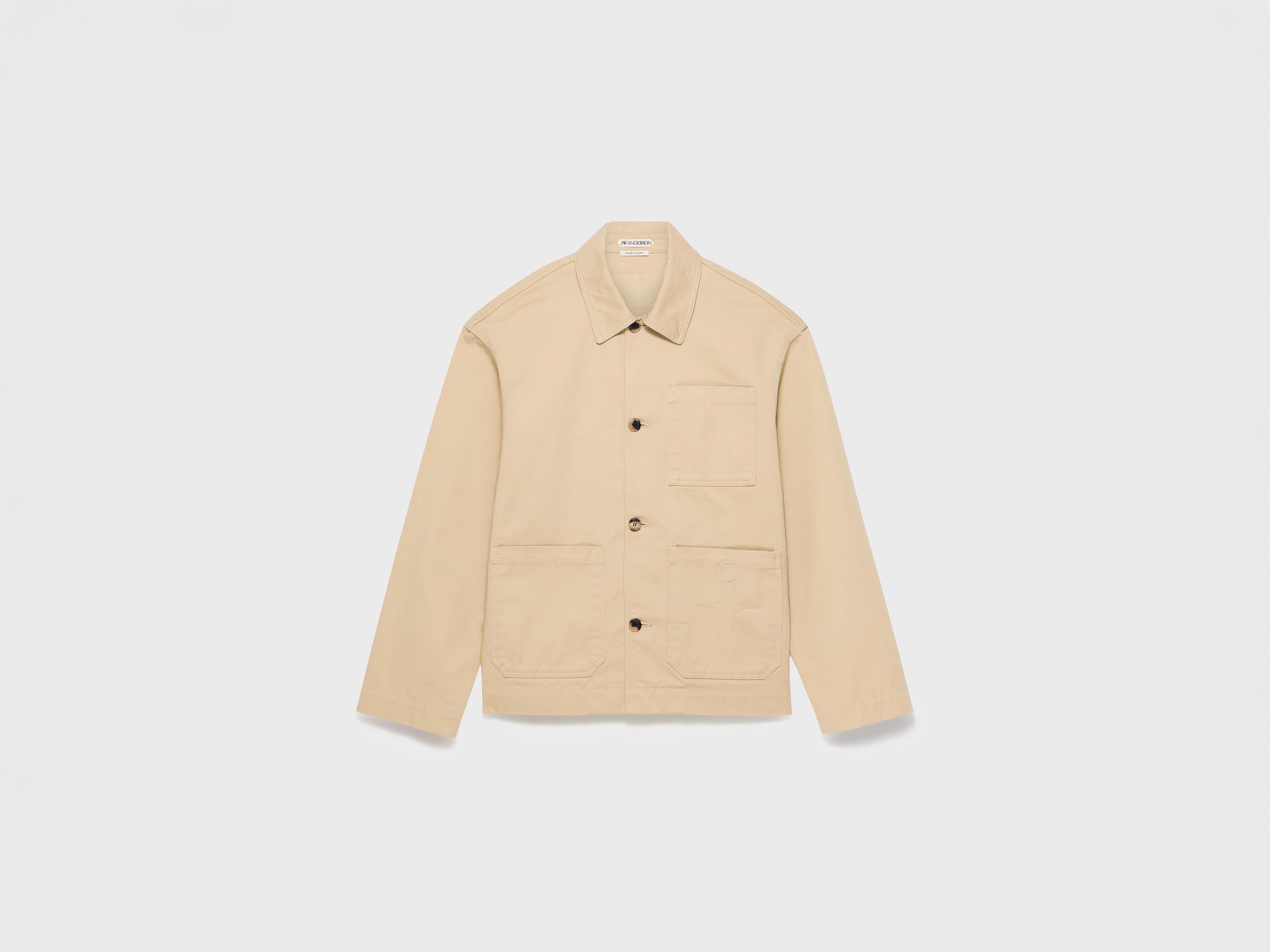 J.W.Anderson Coats Patch Pocket Jacke Damen beige