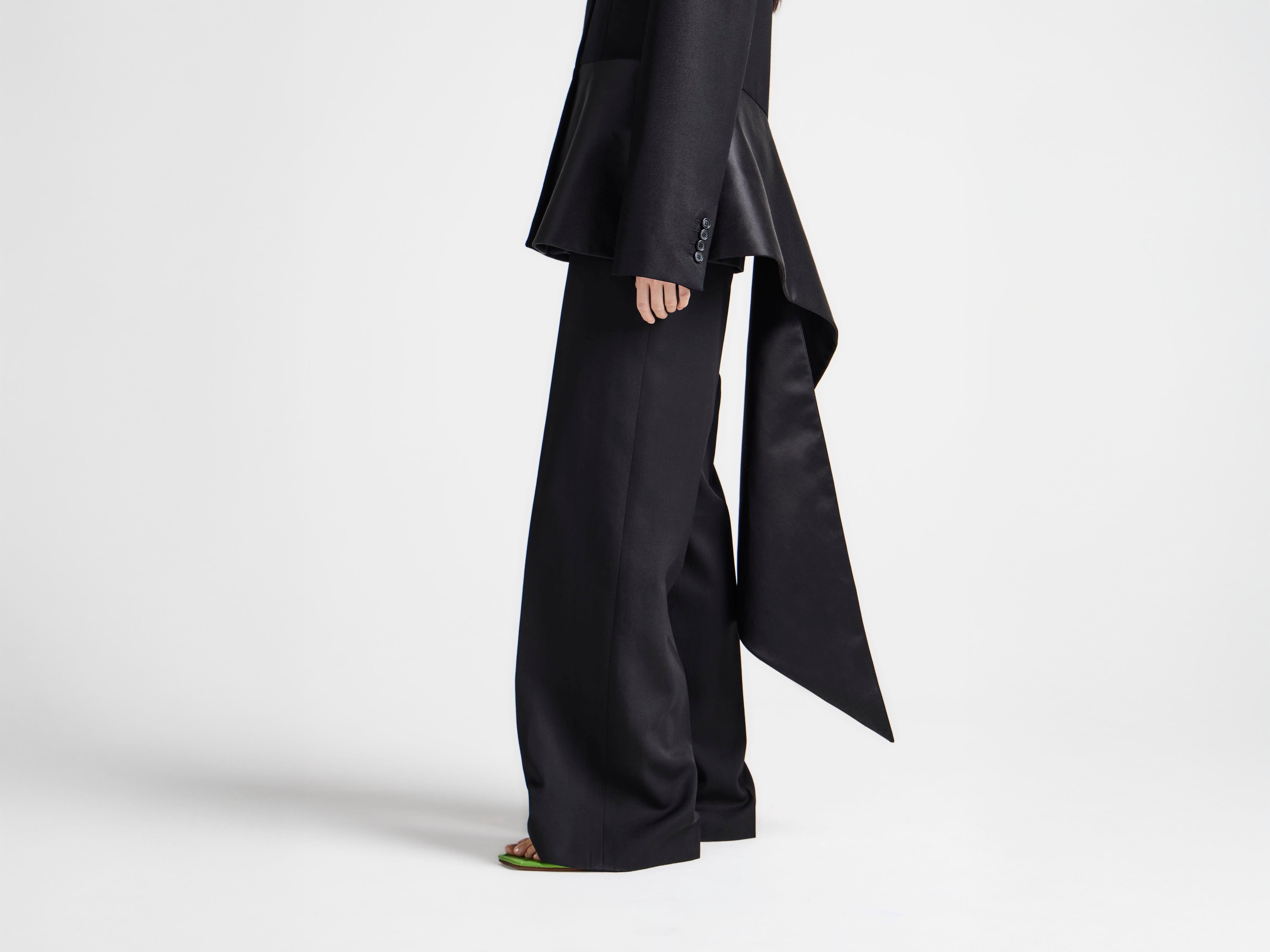 J.W.Anderson Blazer Damen Schwarz Wolle Wrap