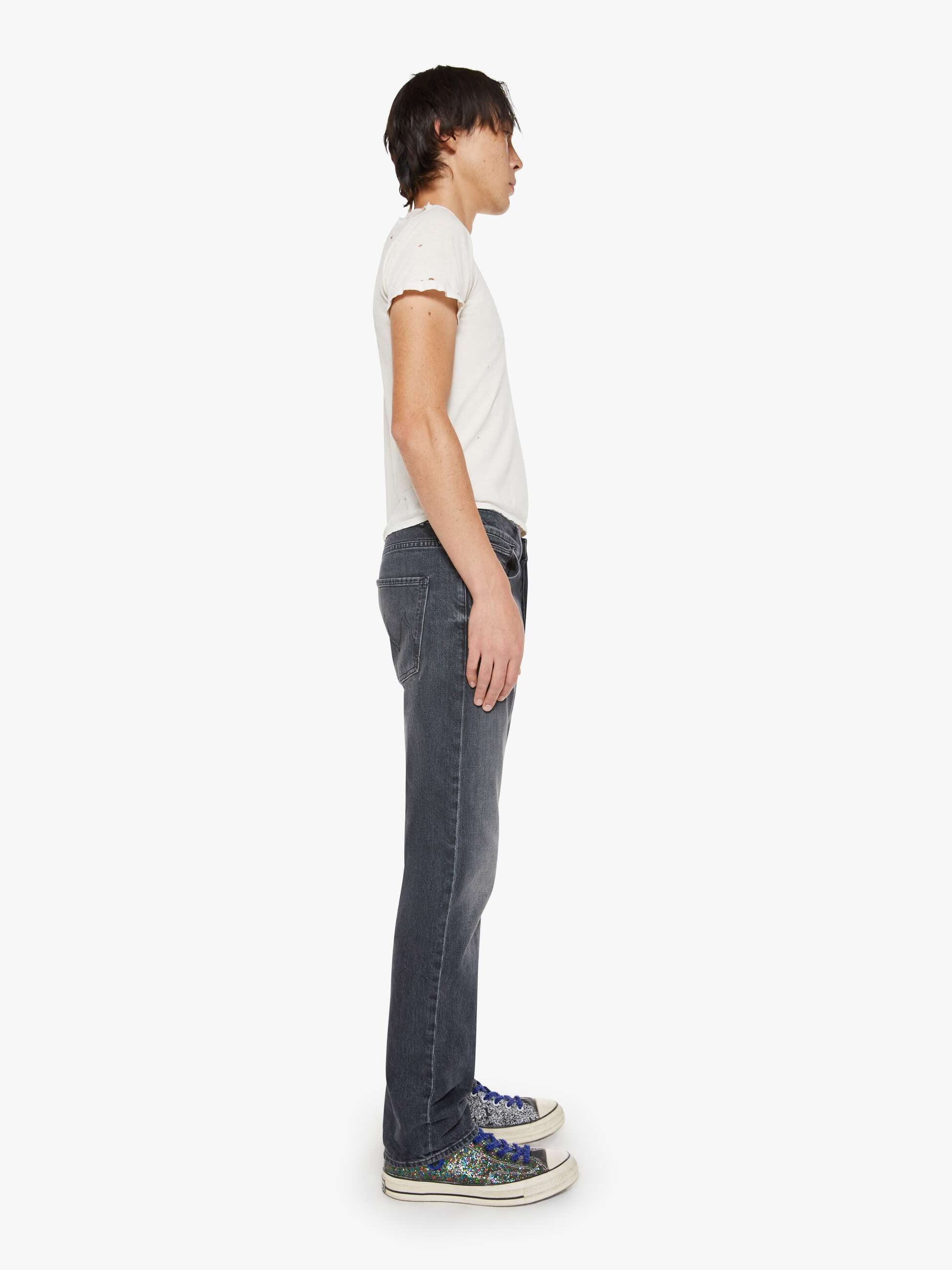 Mother The Ace Jeans Questionable Decisions Schwarz
