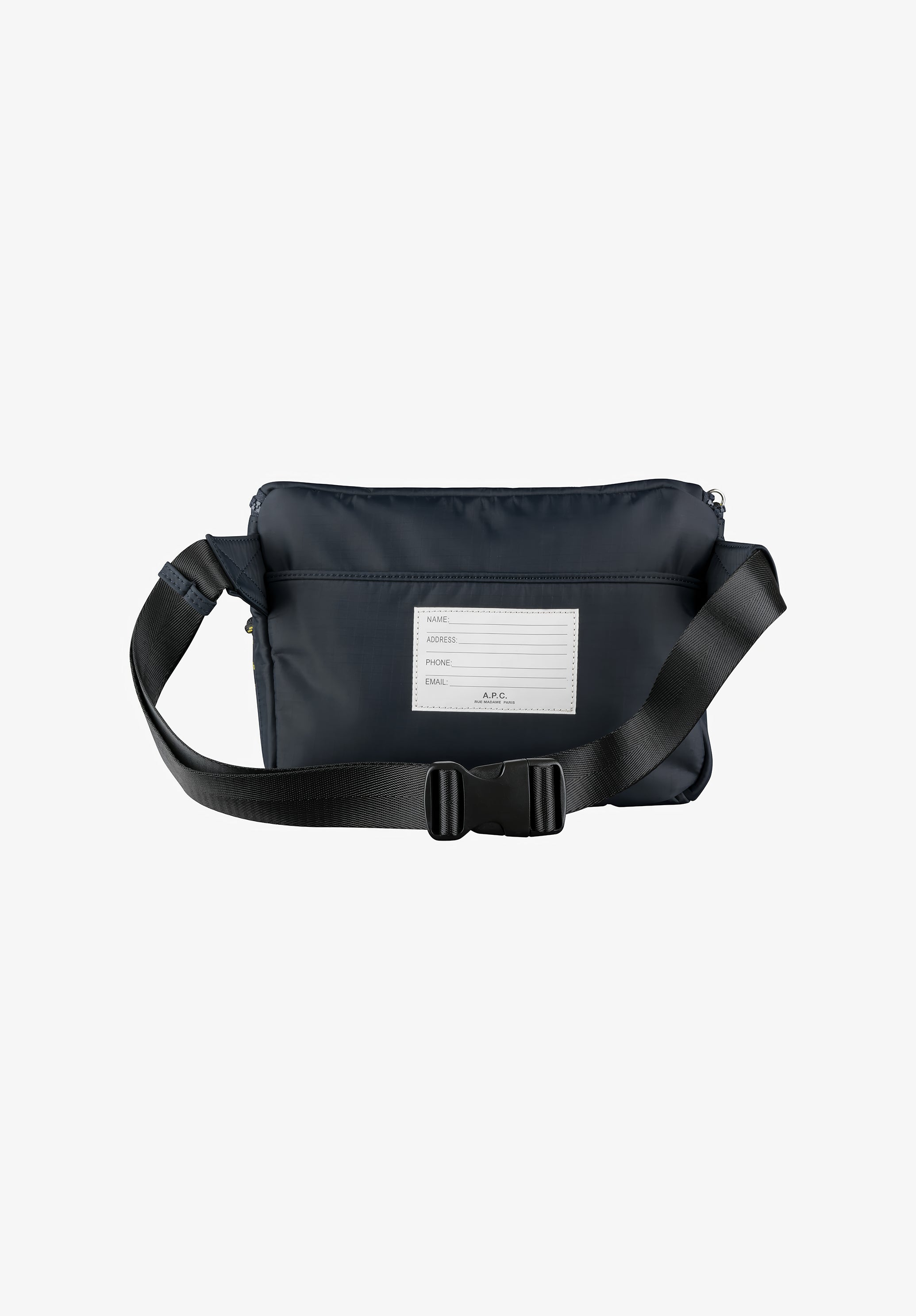 A.P.C. Treck Gürteltasche Bauchtasche TU schwarz Karabiner