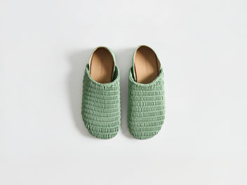 J.W.Anderson Slipper Mules Chocolate Brown Wildleder