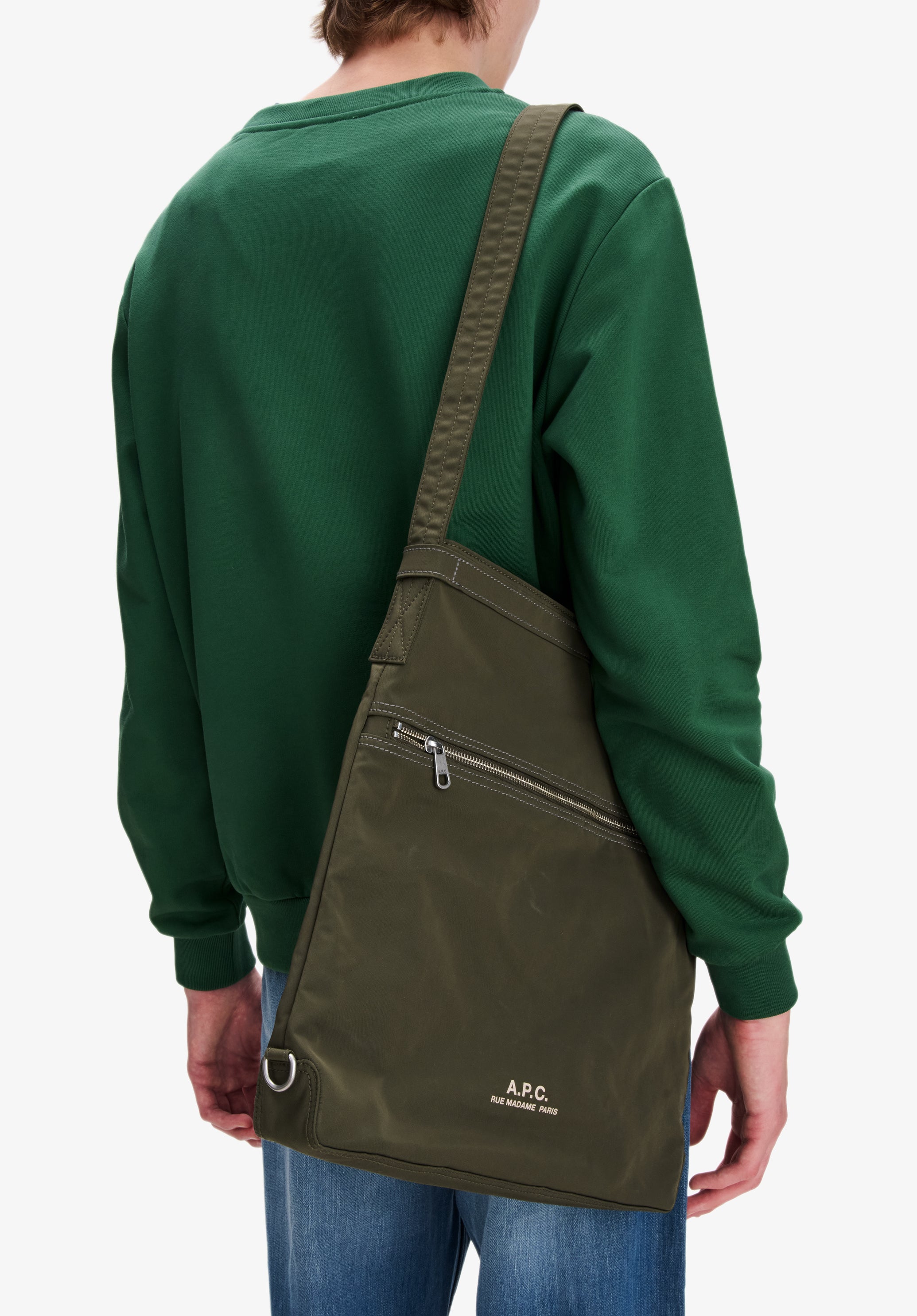 A.P.C. Archive Umhängetasche Nylon TU Reißverschluss