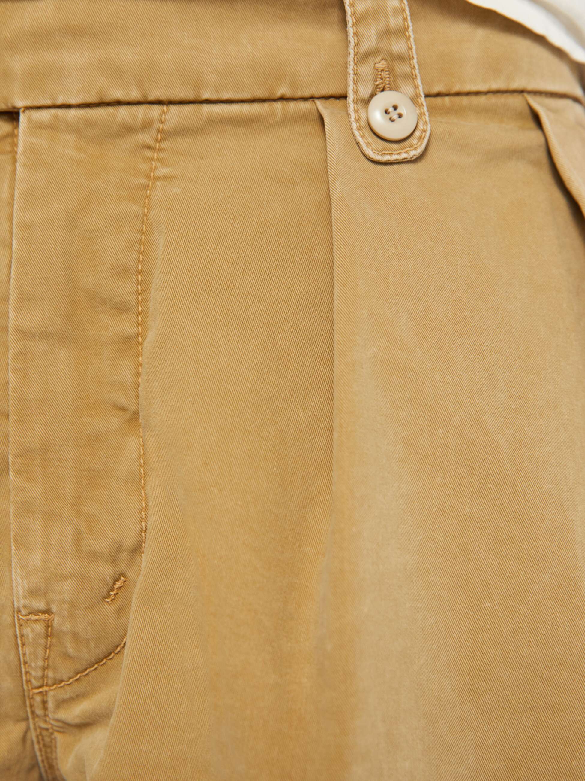 Mother The Head Honcho Short Shorts Khaki Baumwolle