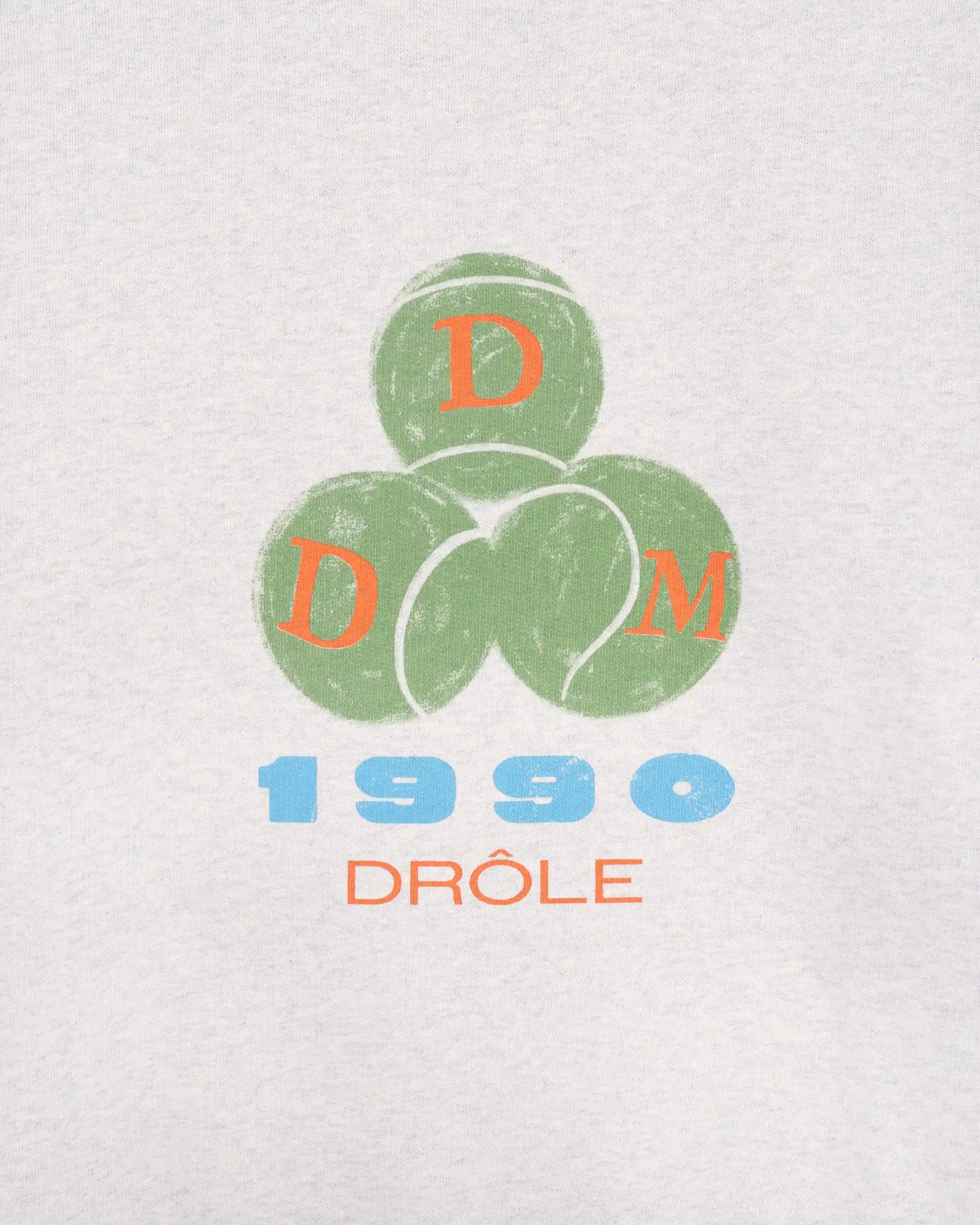 Drôle De Monsieur Drôle 1990 Sweatshirt Sweater grau Baumwolle