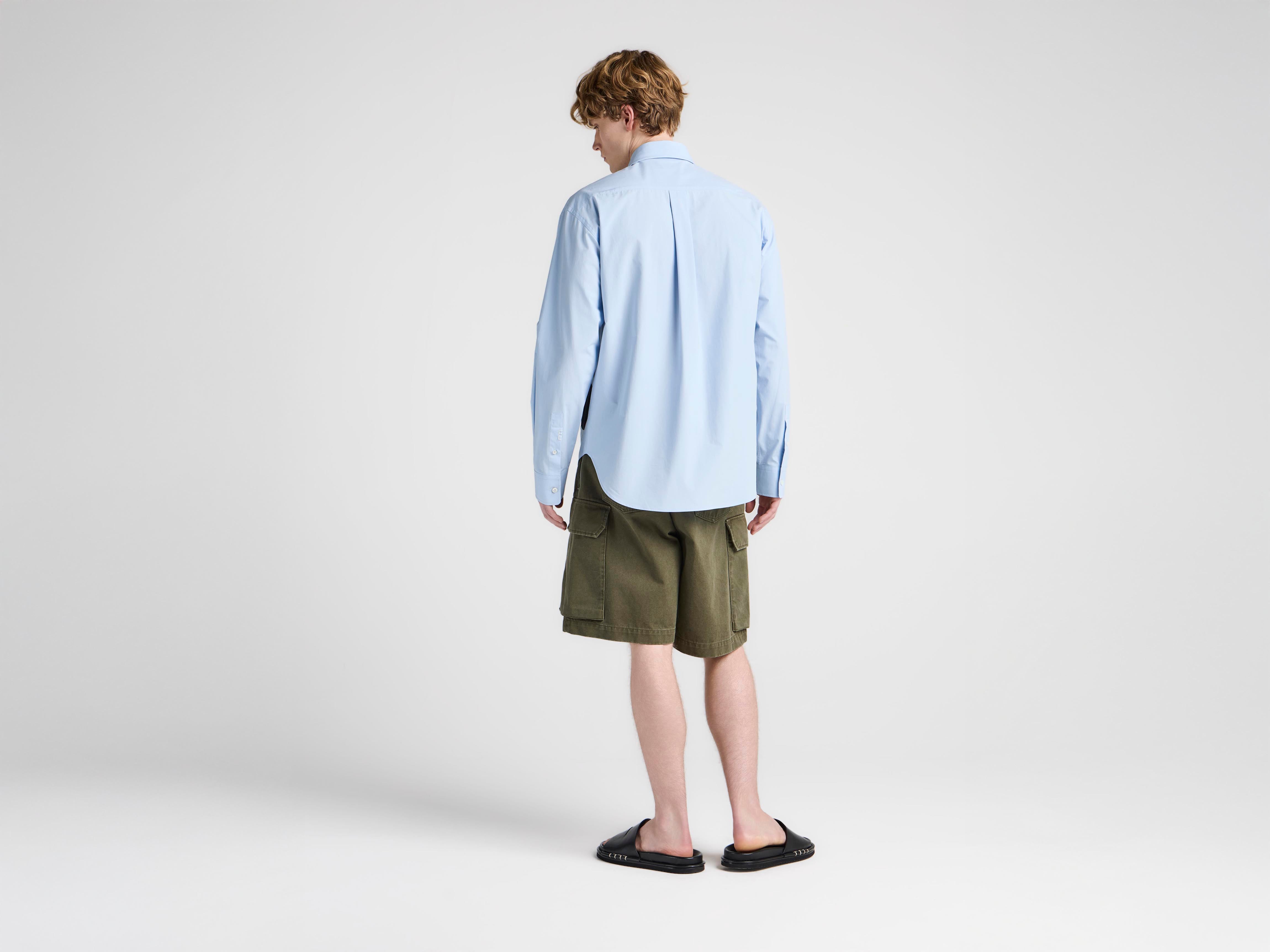 J.W.Anderson Twisted Patch Shorts Khaki Herren Baumwolle