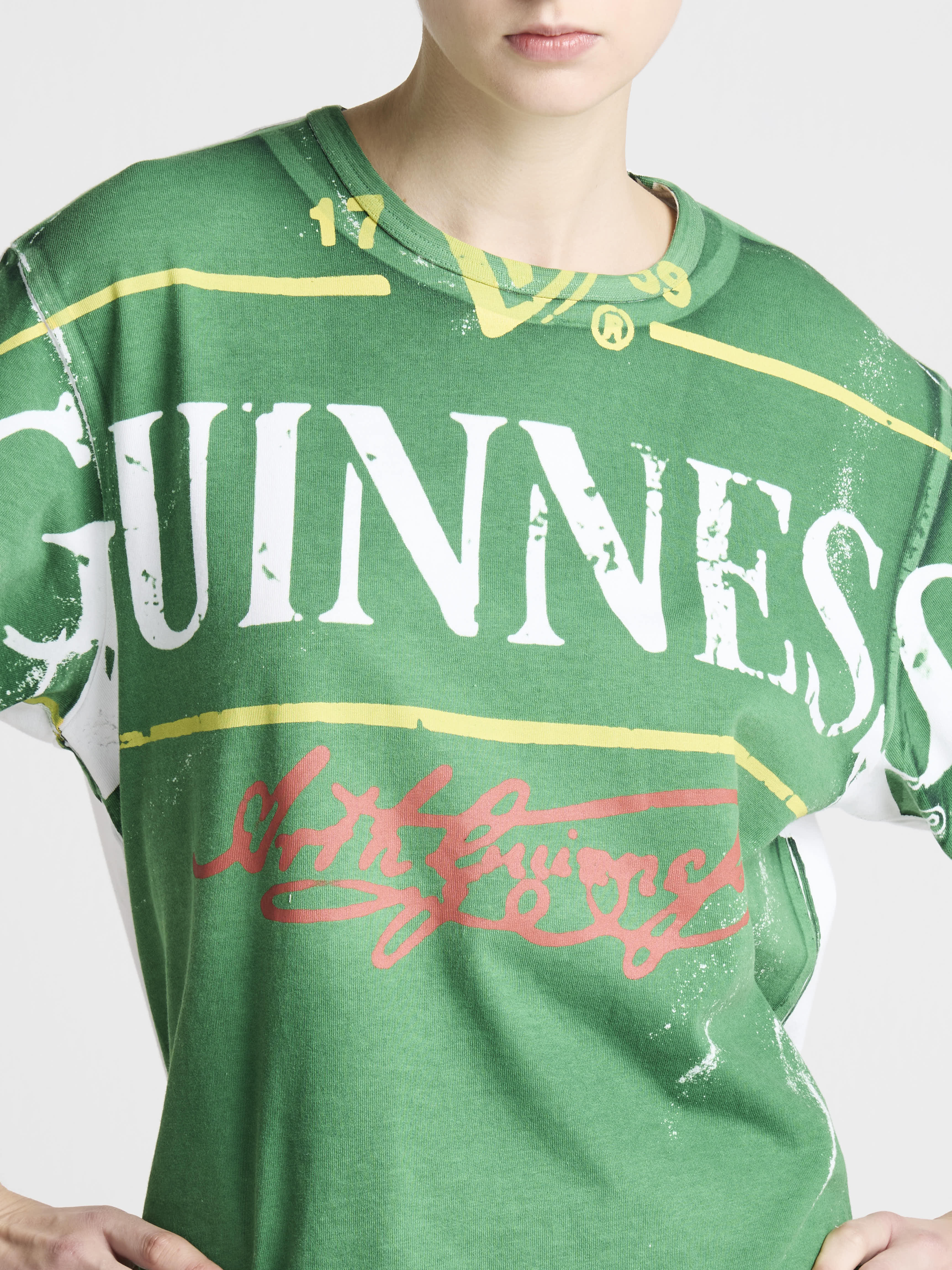 J.W.Anderson x Guinness Bottle Top T-Shirt Grün Unisex