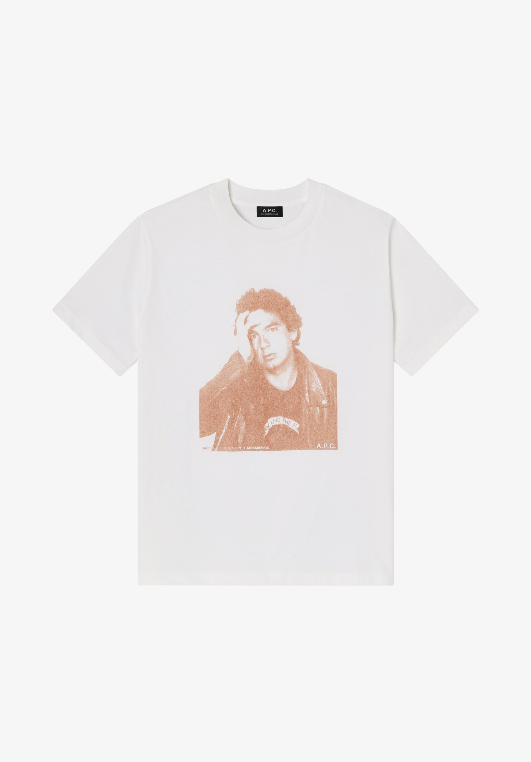 A.P.C. Jean Touitou Foto T-Shirt Bio-Baumwolle