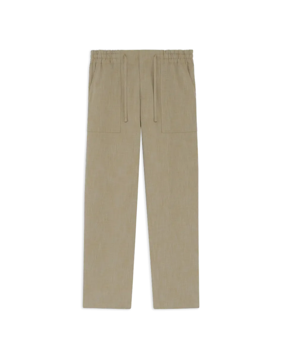 Drôle De Monsieur Pantalon Elastiqué Coton Hose khaki