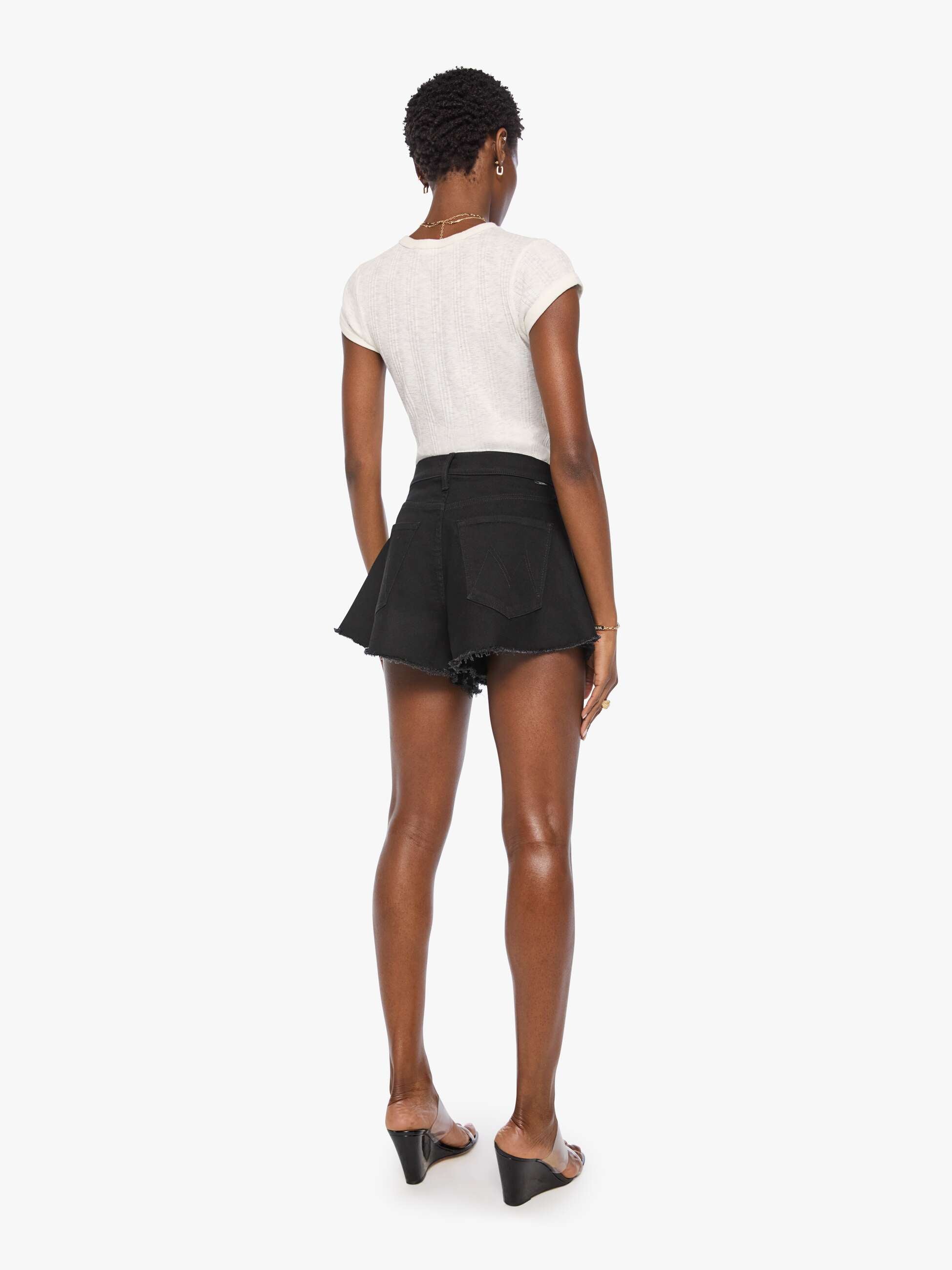 Mother Shorts The Flutter Short Fray Shorts Nighty Night