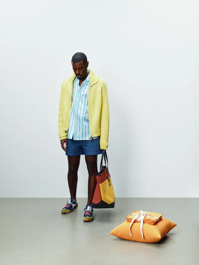 J.W.Anderson Cable Front Zip Pullover mit Zopfmuster