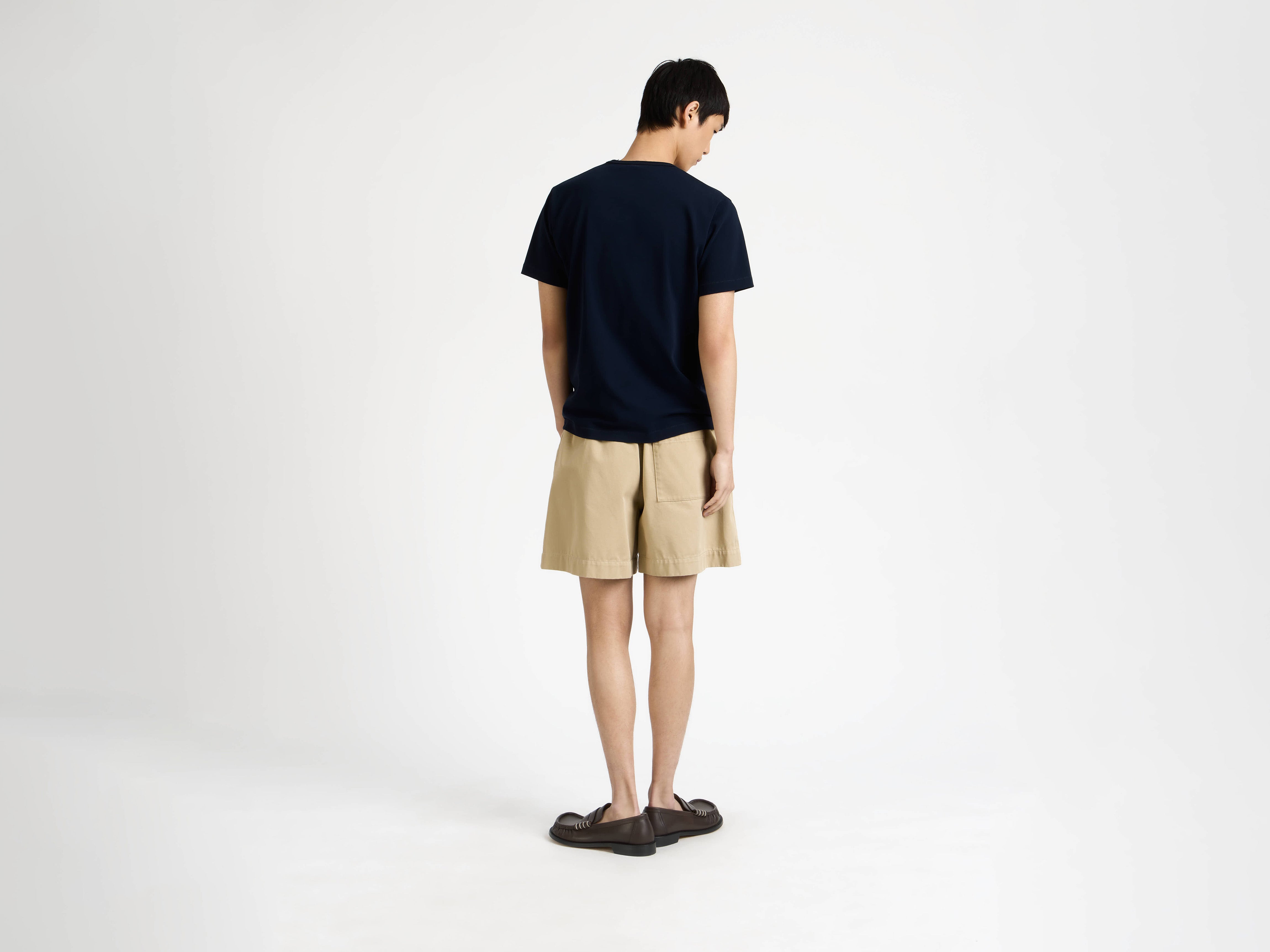 J.W.Anderson Drawstring Shorts kurze Hose beige Kordelzug