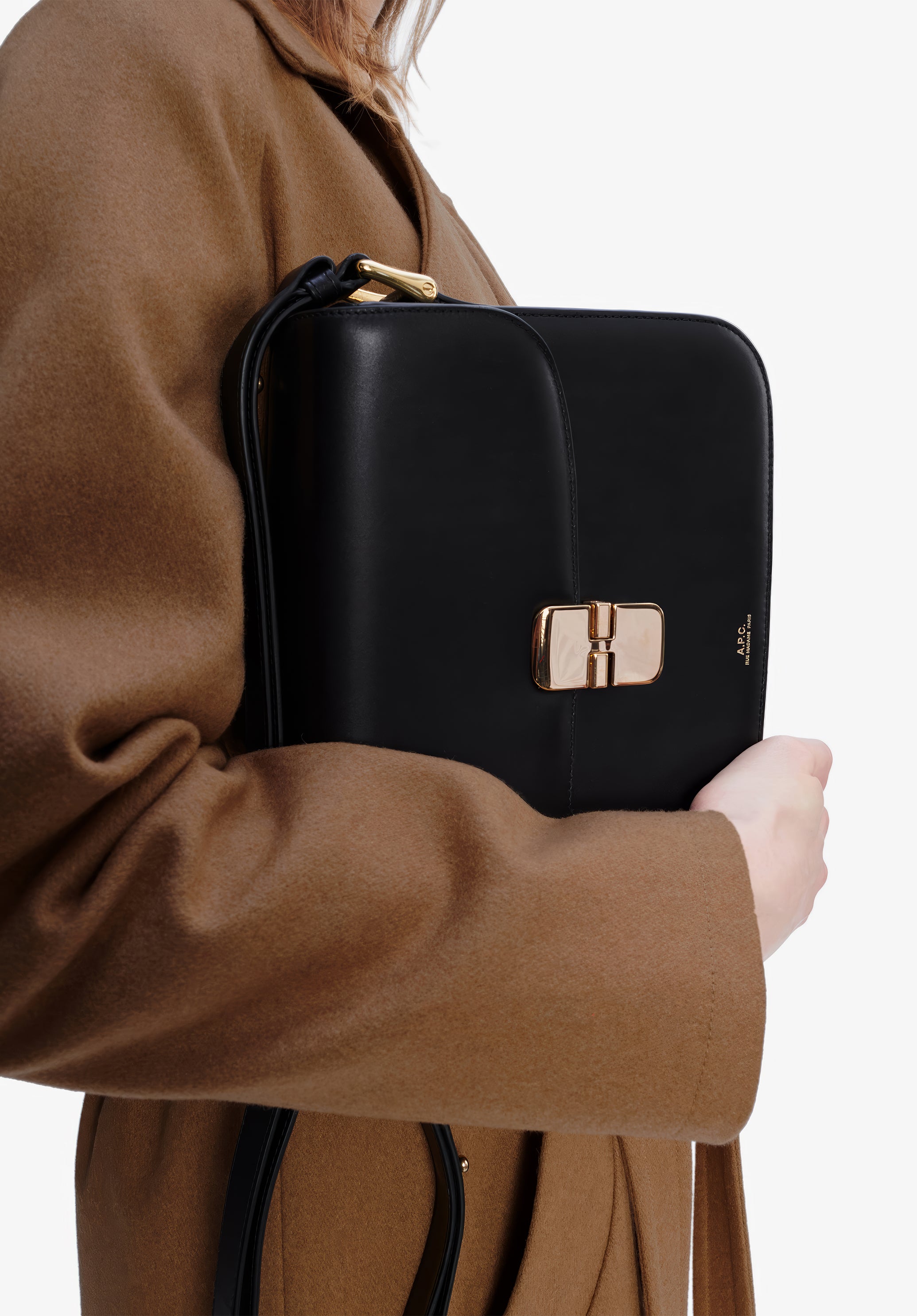 A.P.C. Grace Tasche Rindsleder Vintage Gold TU