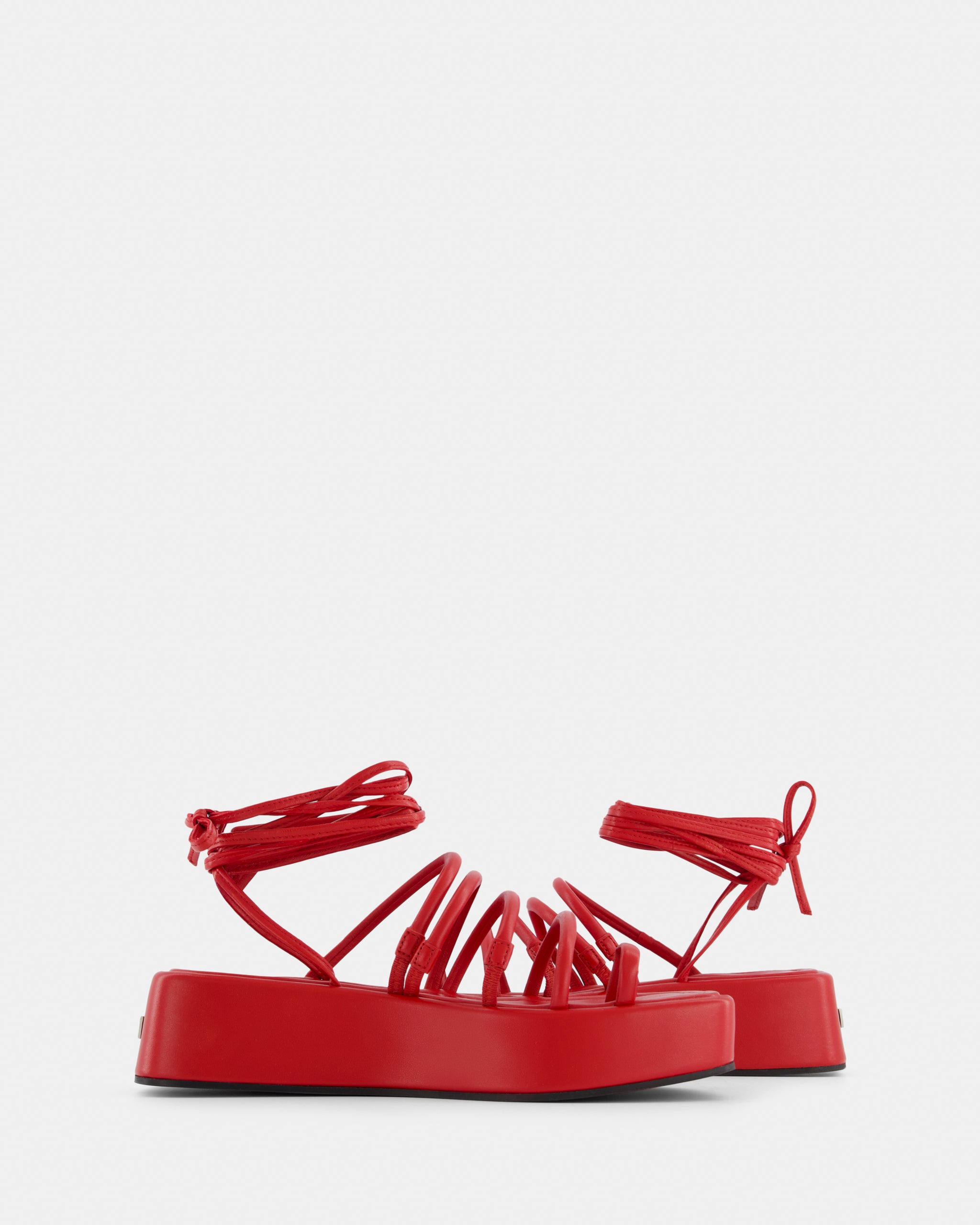Nodaleto Bulla Gaia Sandalen Midnight Nappa Plateau