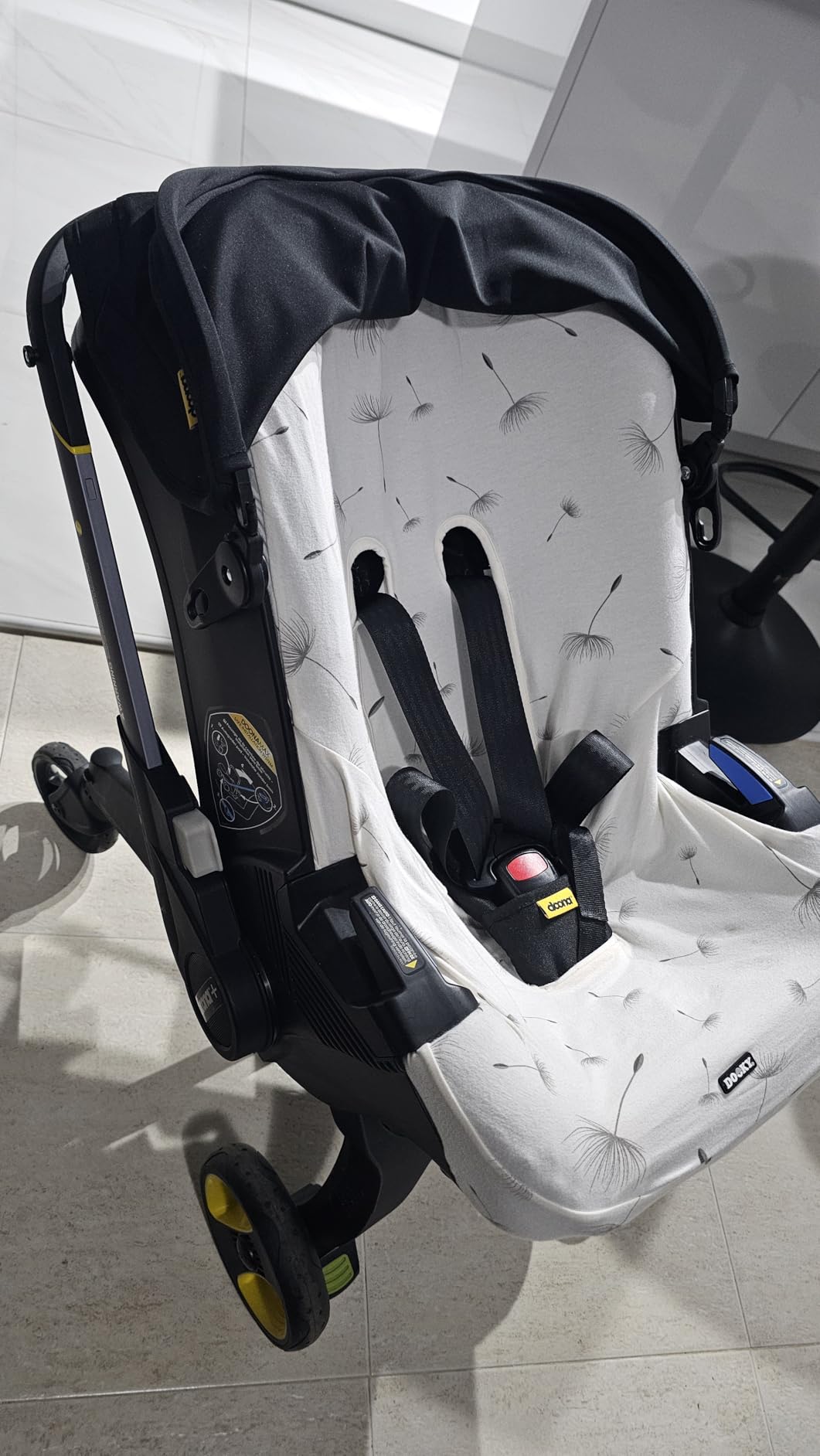 Dooky Seat Cover 0+ Babyschalenbezug Dandelion Baumwolle