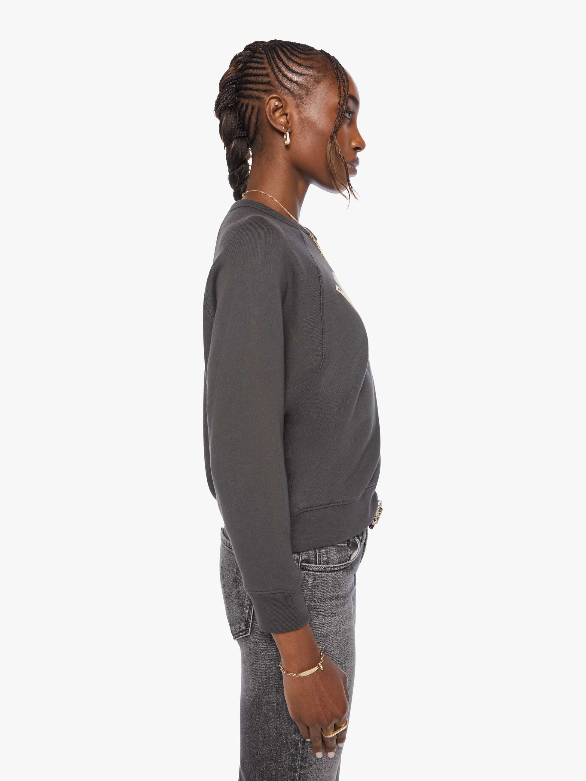 Mother Tees The Concert Sweatshirt MOTHER Tiger Schwarz