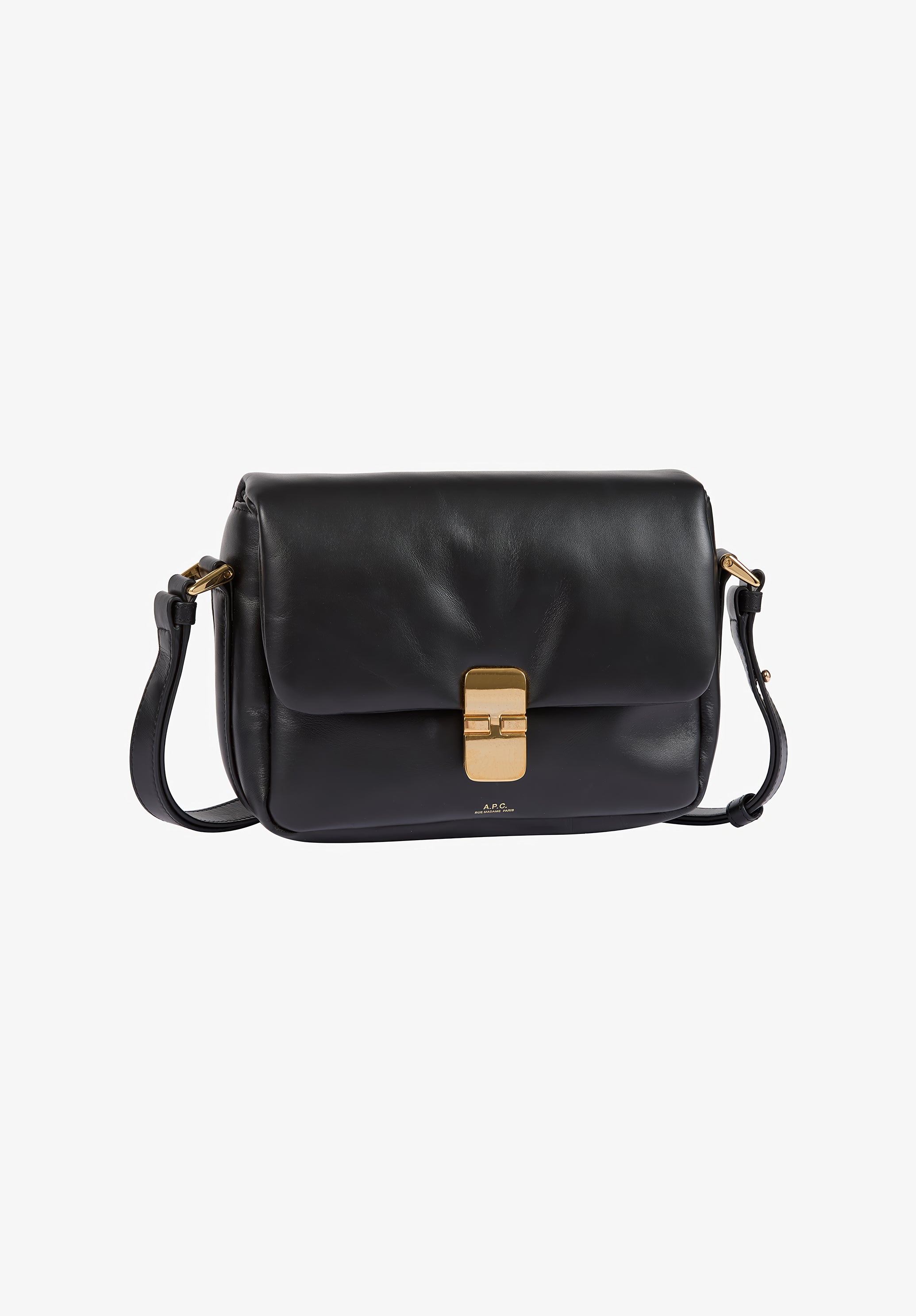 A.P.C. Grace Soft Tasche schwarz Leder TU