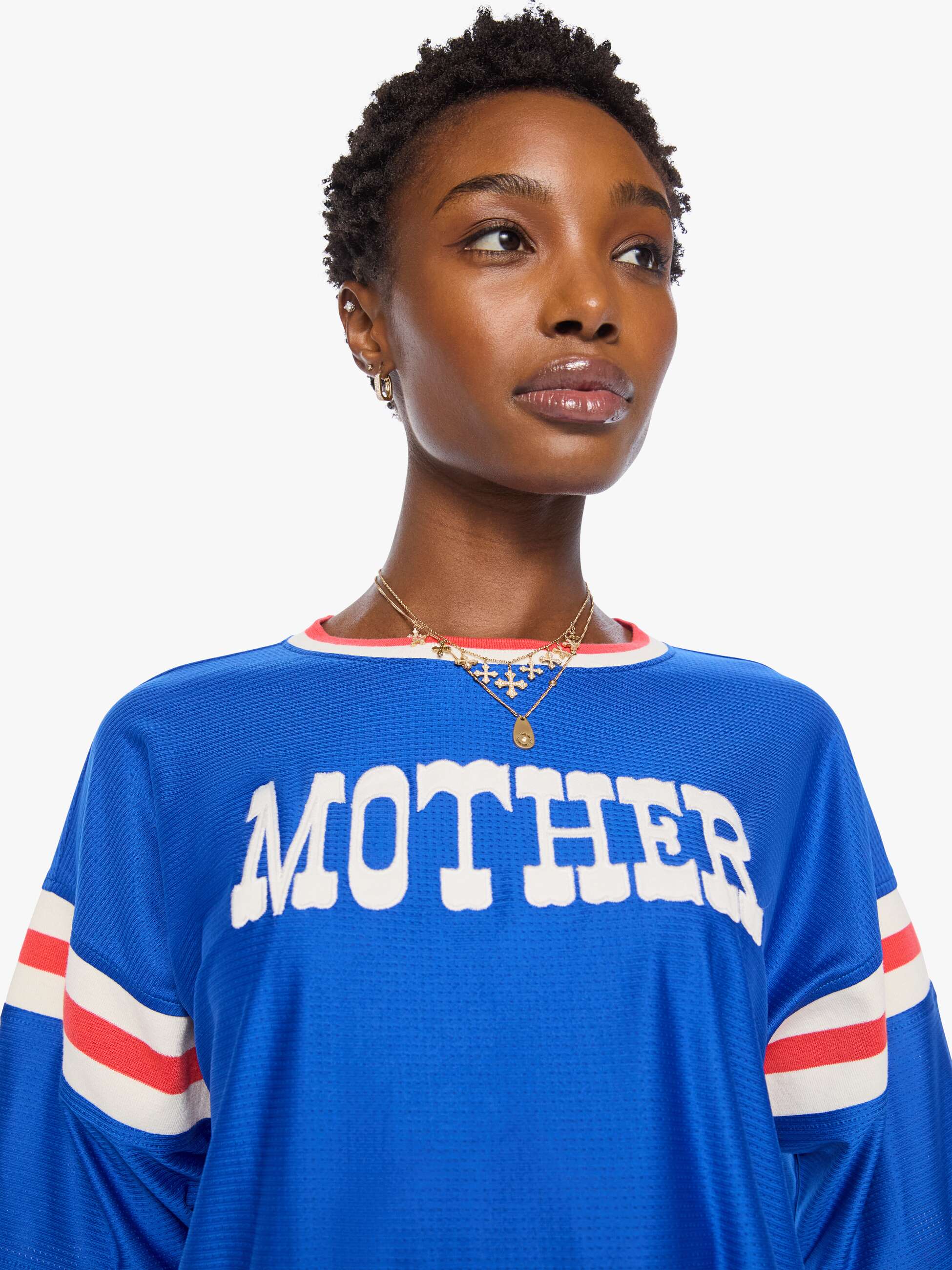 Mother The Fast Footballer T-Shirt Skydiver Mesh