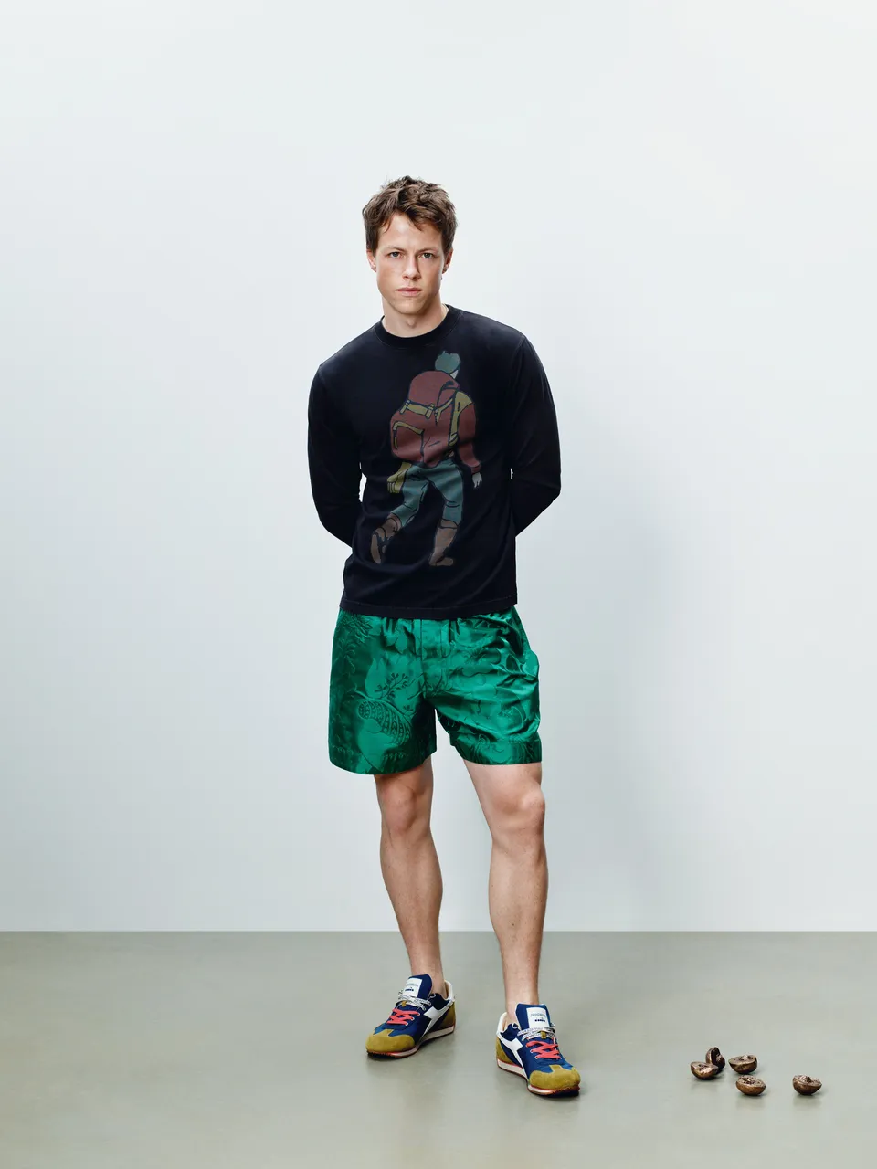 J.W.Anderson Shirts Hiker Langarm Shirt Schwarz Baumwolle
