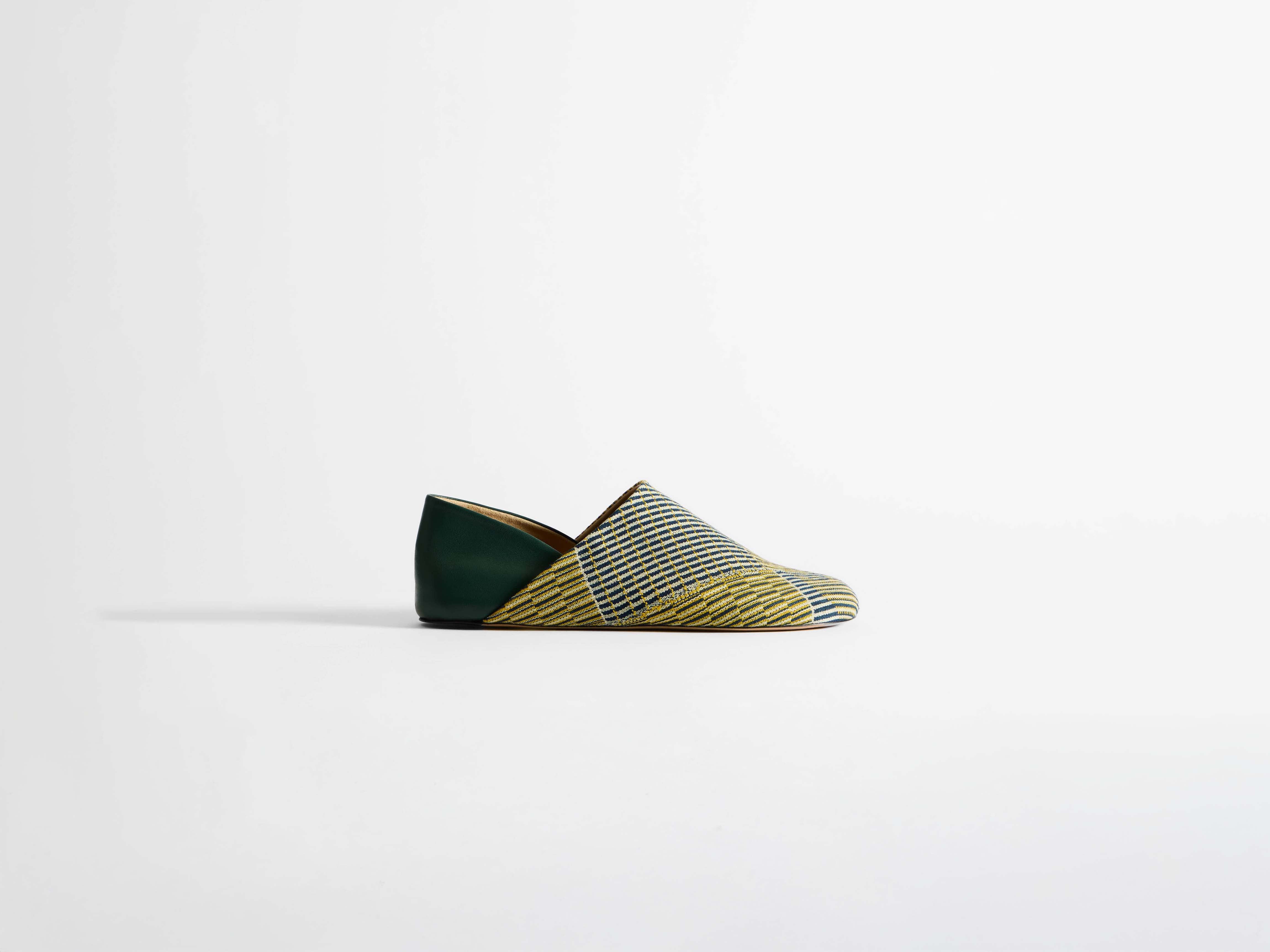 J.W.Anderson Slipper Mules Pantoletten Yellow Multi Jacquard