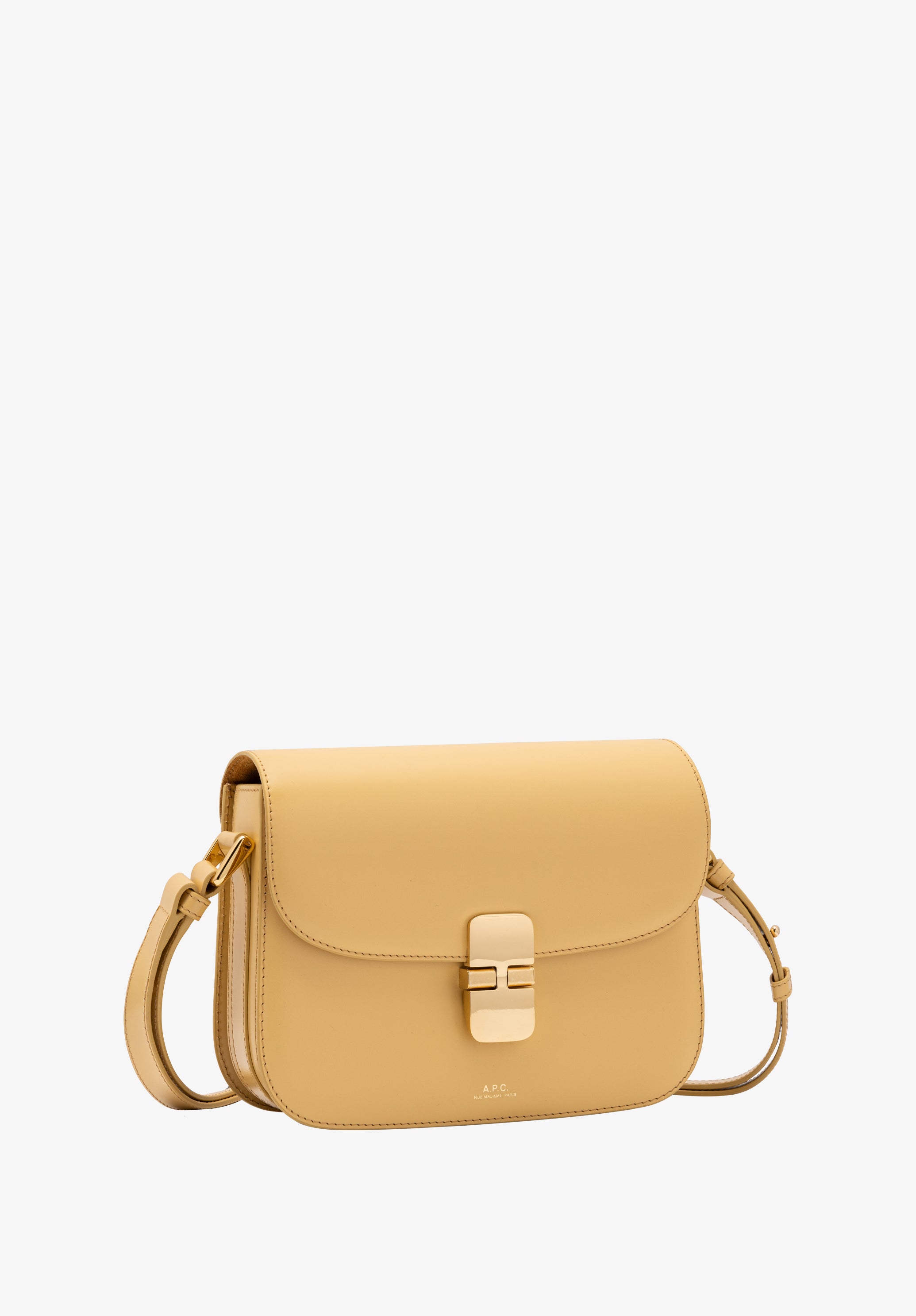 A.P.C. Bags Grace Small Tasche gelb Leder