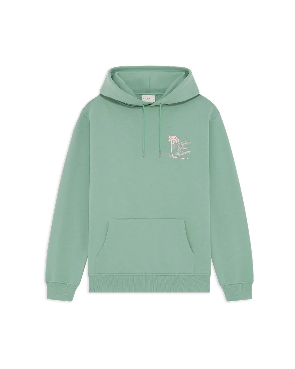 Drôle De Monsieur Hoodie Slogan Palmiers Wassergün Baumwolle