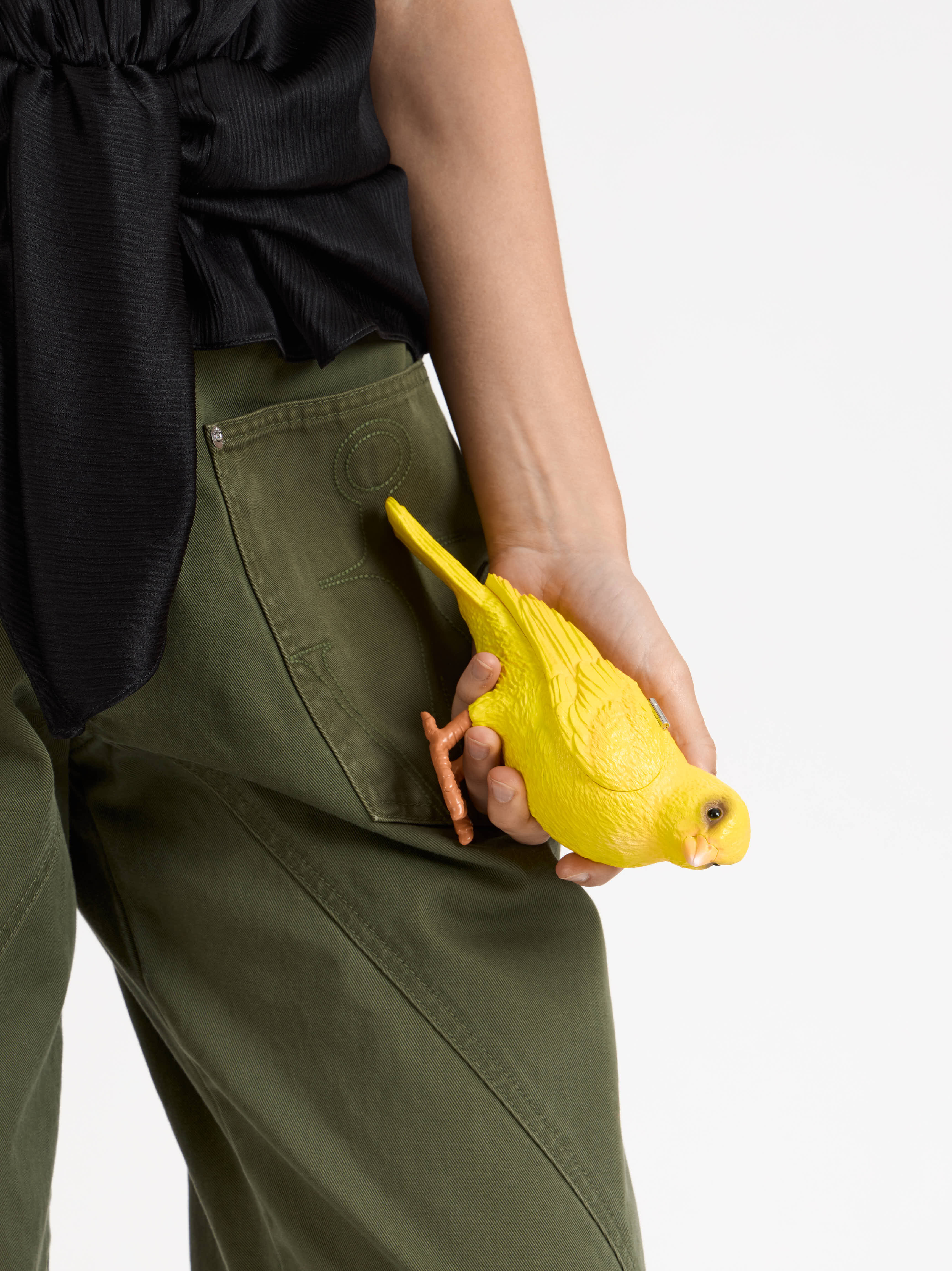 J.W.Anderson Canary Clutch Gelb Resin 3D