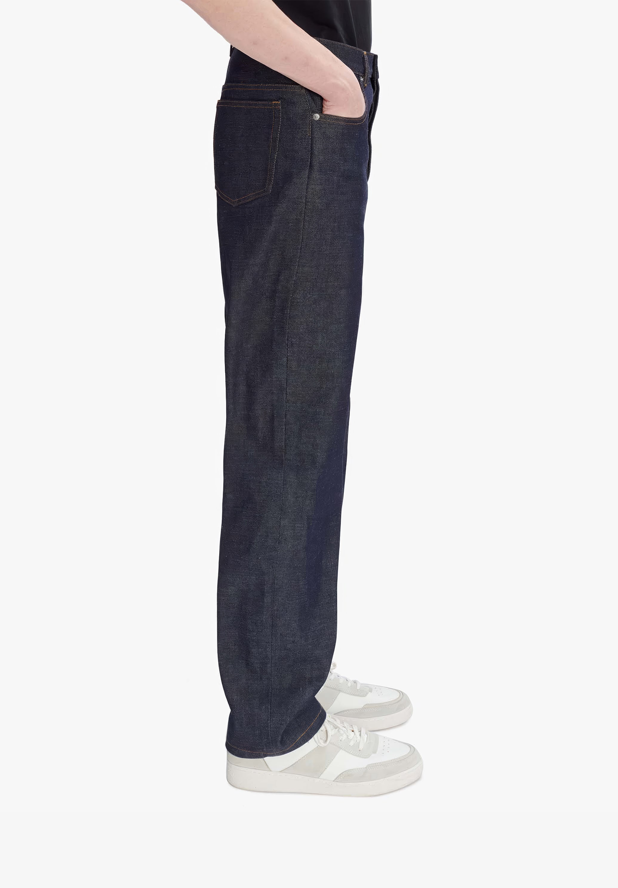 A.P.C. Fairfax Jeans Raw Denim weites Bein Unisex