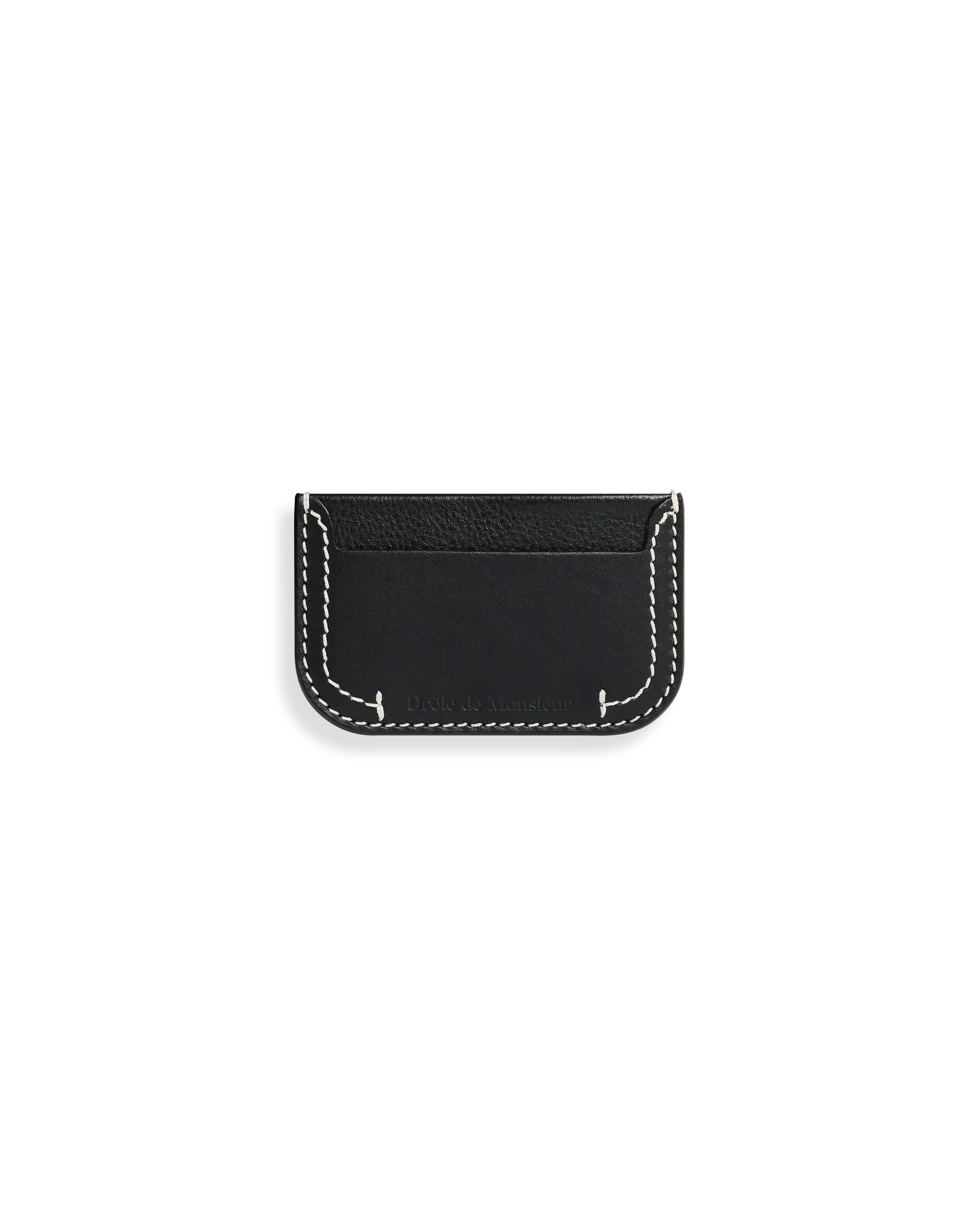 Drôle De Monsieur Porte-Cartes Kartenetui schwarz Leder OS