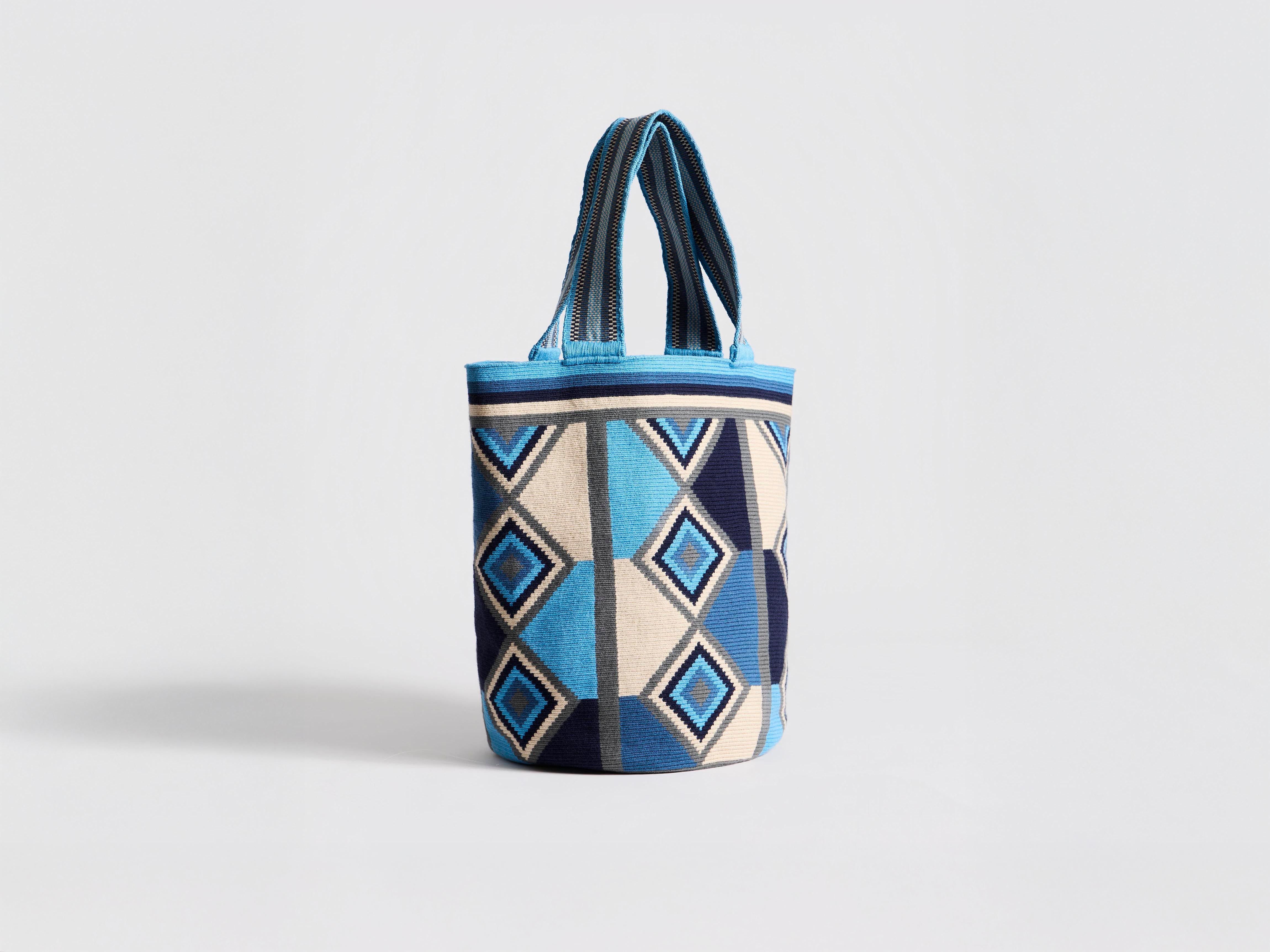 J.W.Anderson Bags Wayuu Mochila Beuteltasche Blau Multi