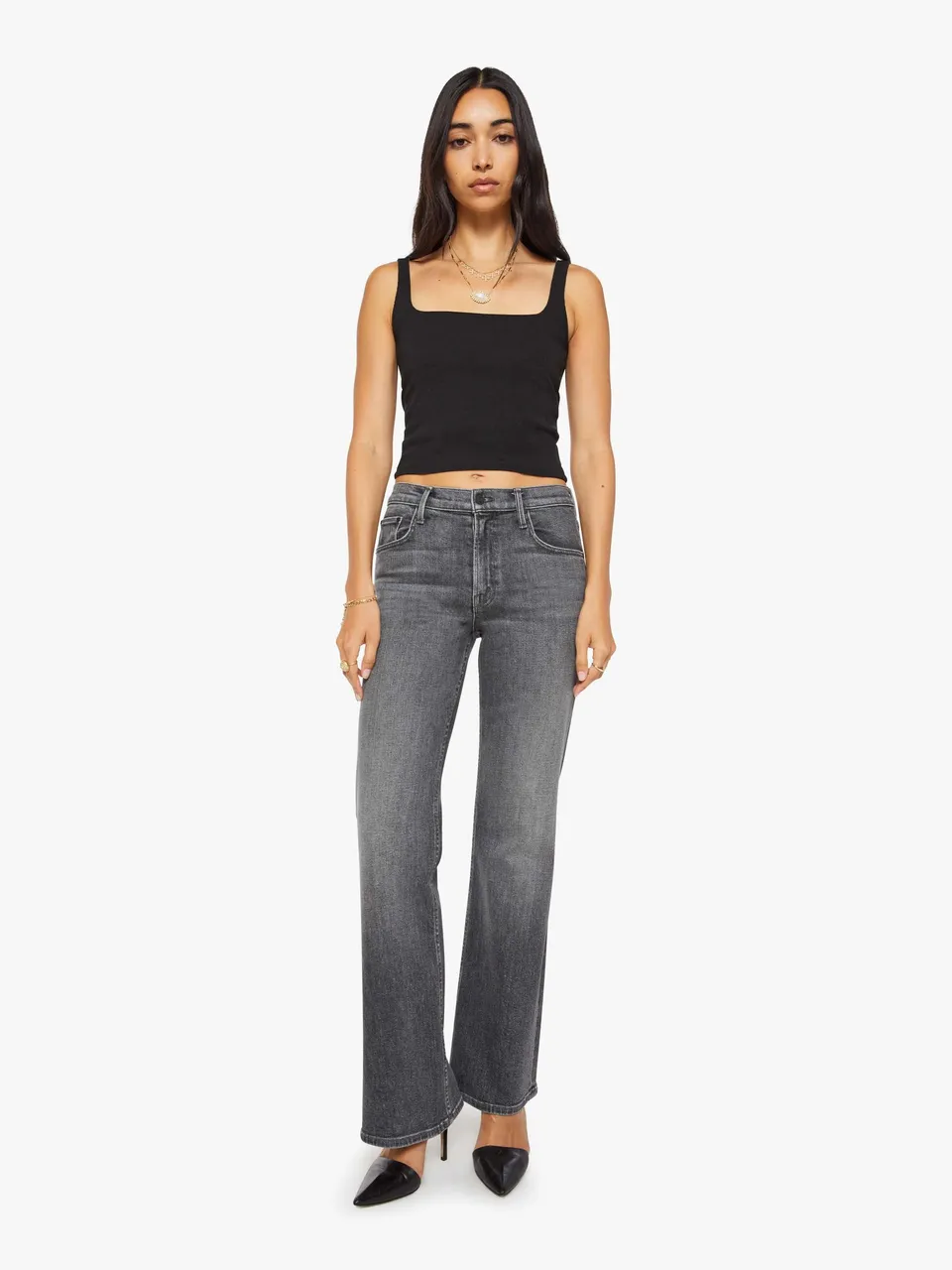 Mother The Bookie Sneak Jeans Dainty And Dangerous Bootcut