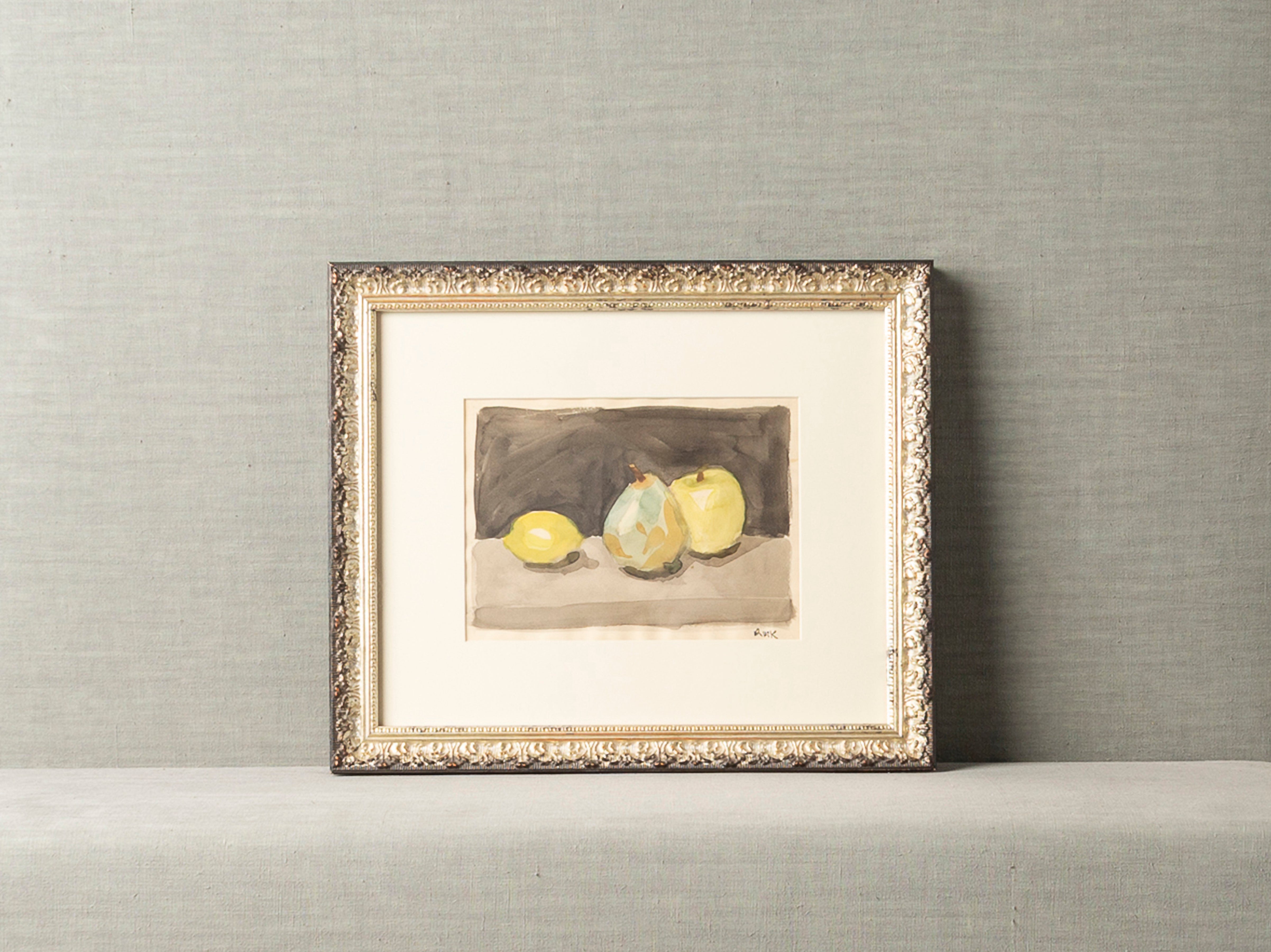 J.W.Anderson Watercolour Robert Kulicke 1961 Bild