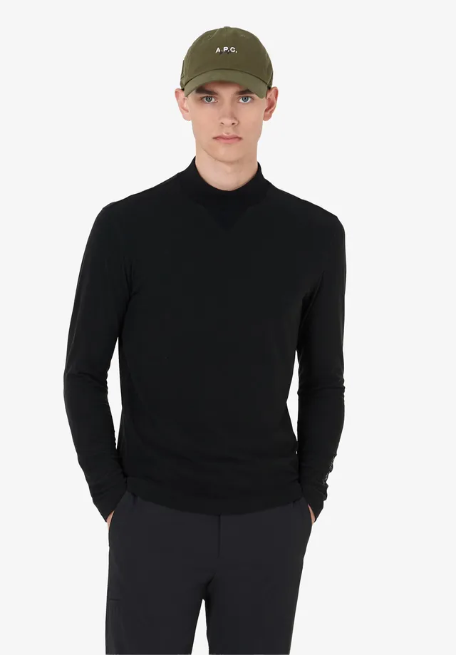 A.P.C. Golf Langarm-T-Shirt T-Shirt L schmal geschnitten