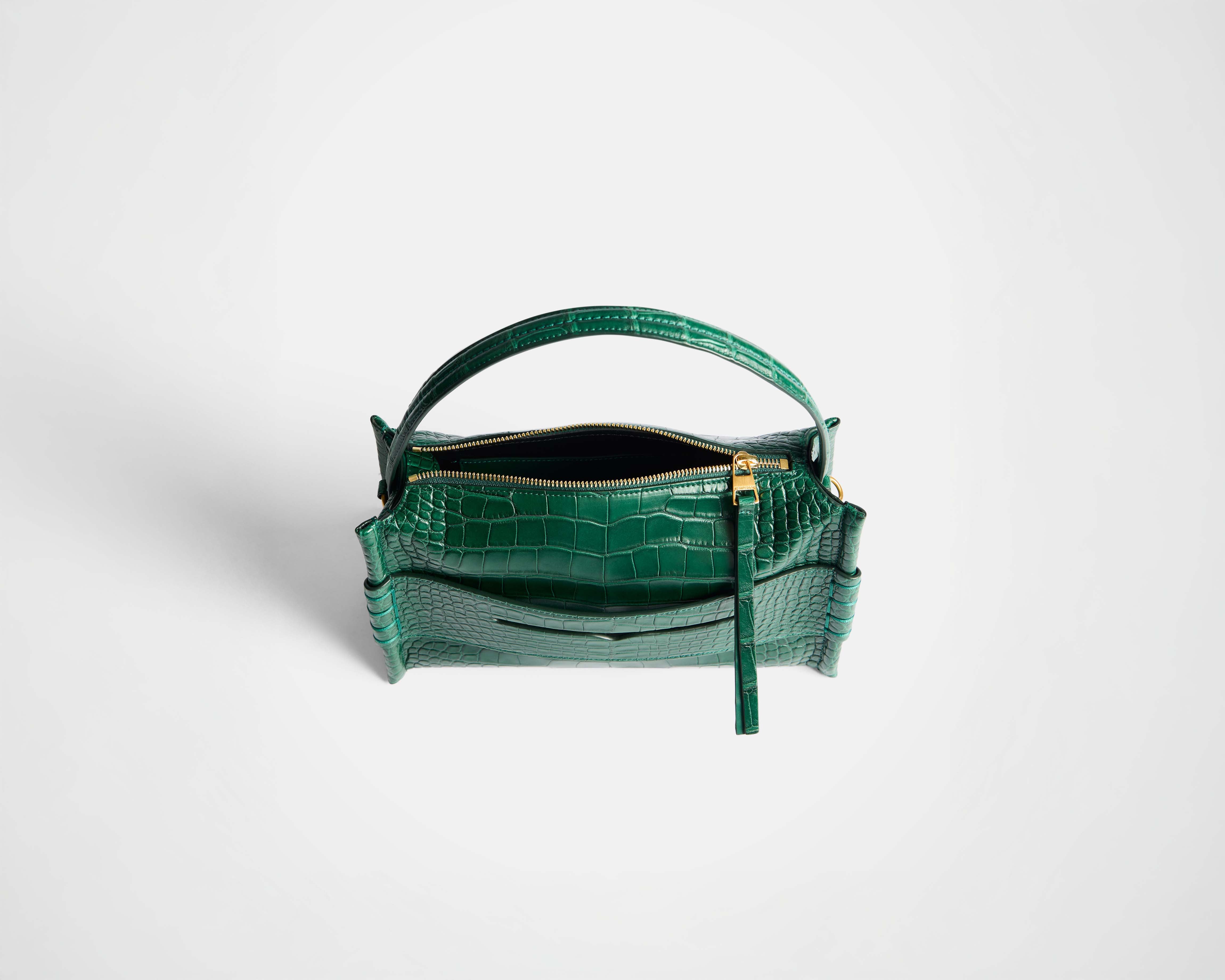 J.W.Anderson Bags Loafer Tasche Pinie Alligatorleder