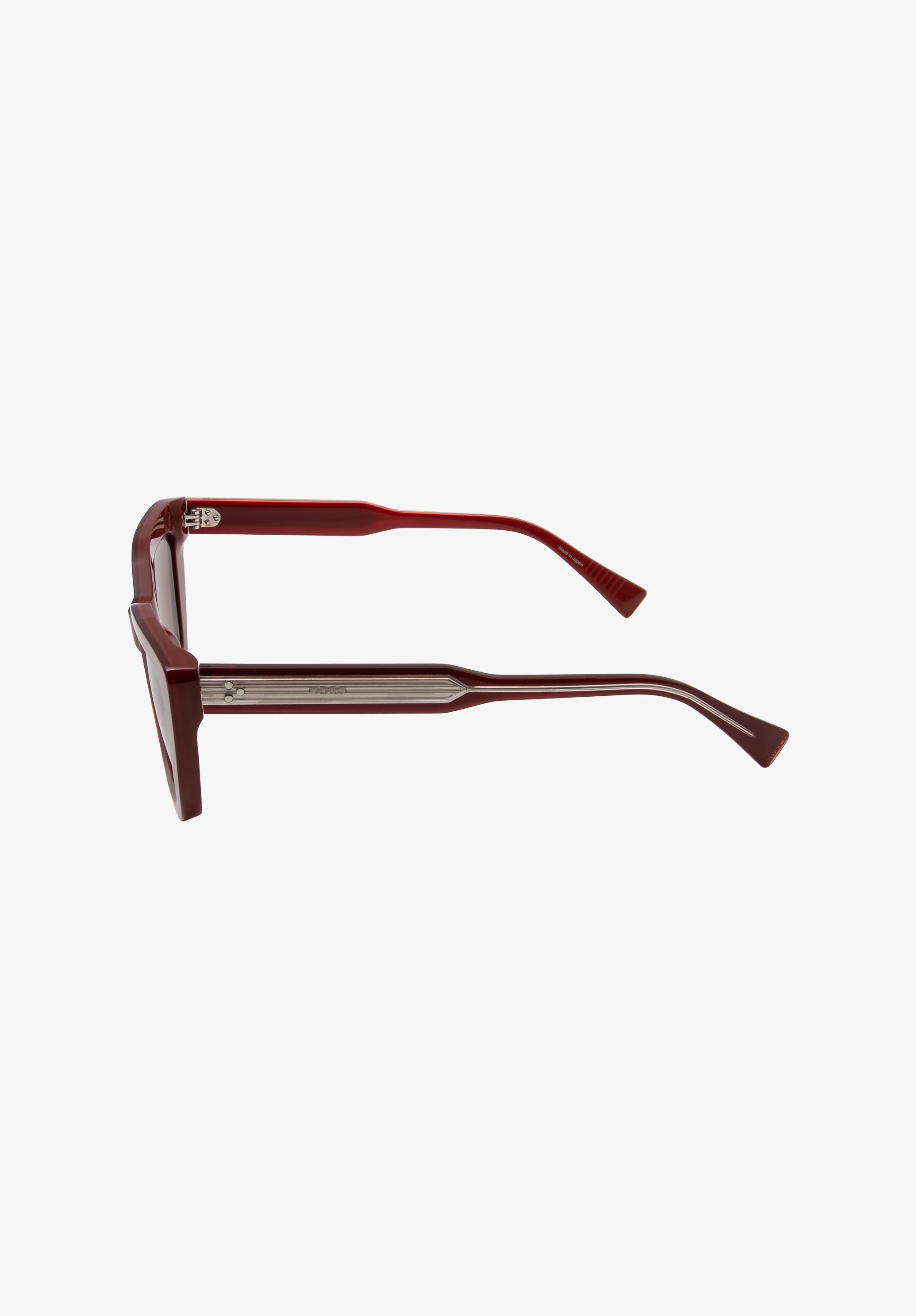 A.P.C. Les Papillons Sonnenbrille TU Braun UV-Schutz Kat 3